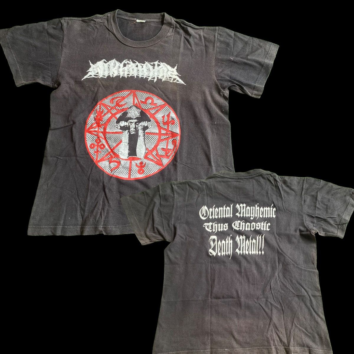🎸Vintage Sil Khannaz Death Metal Band Tee