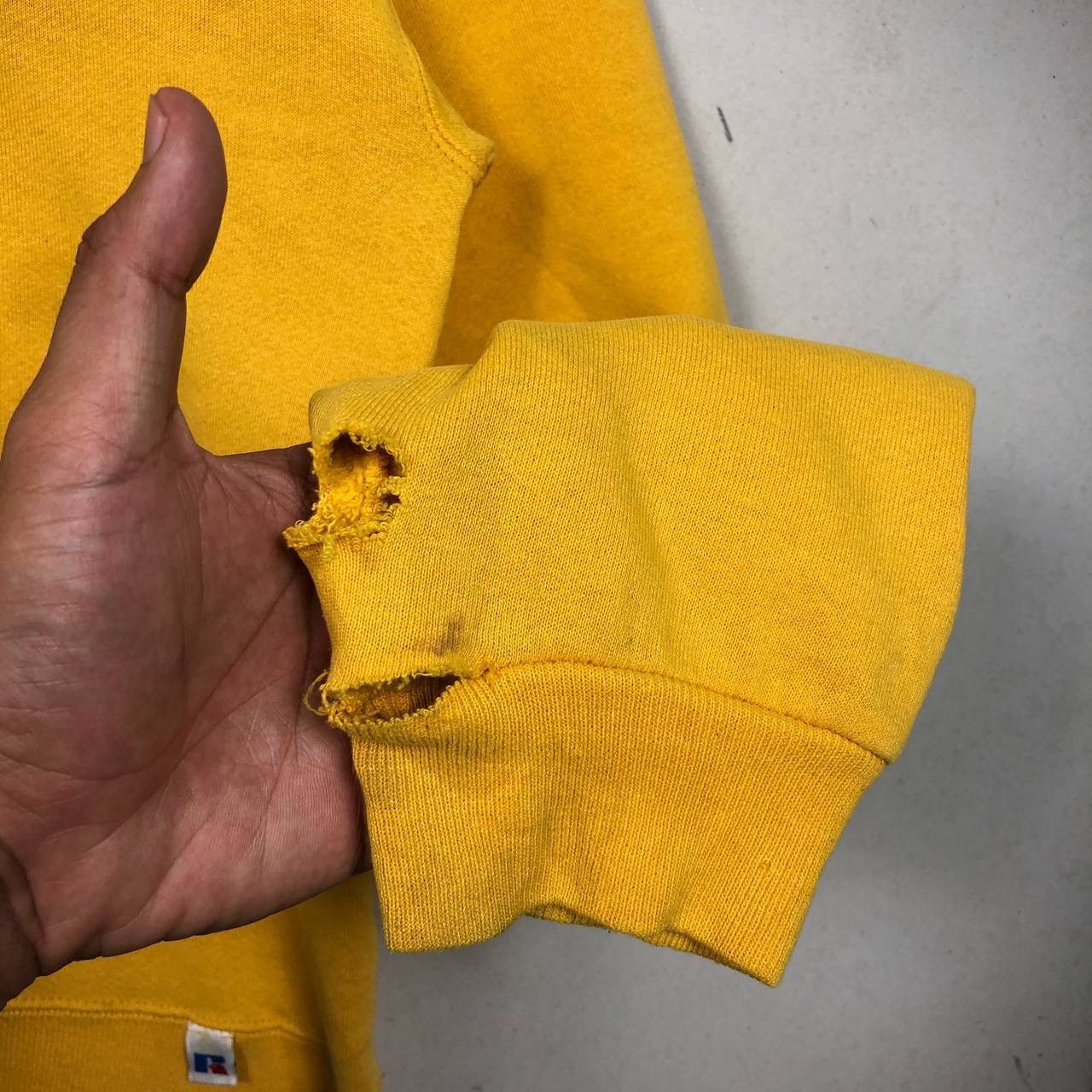 Russell Athletic Thrashed Russel Athletic Distressed Sweatshirt ERD GRUNGE Size US XL / EU 56 / 4 - 7 Thumbnail