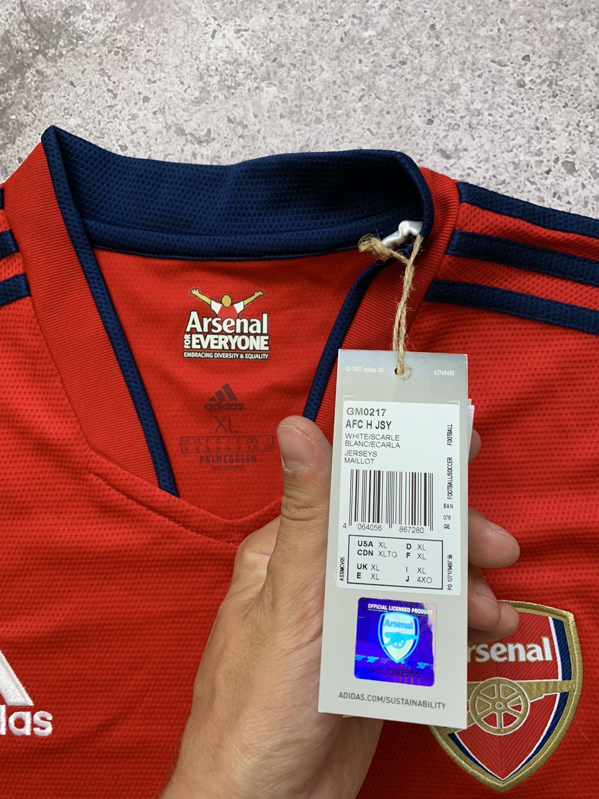 Adidas New Arsenal FC 2023 Soccer Jersey adidas football shirt Size US XL / EU 56 / 4 - 3 Thumbnail