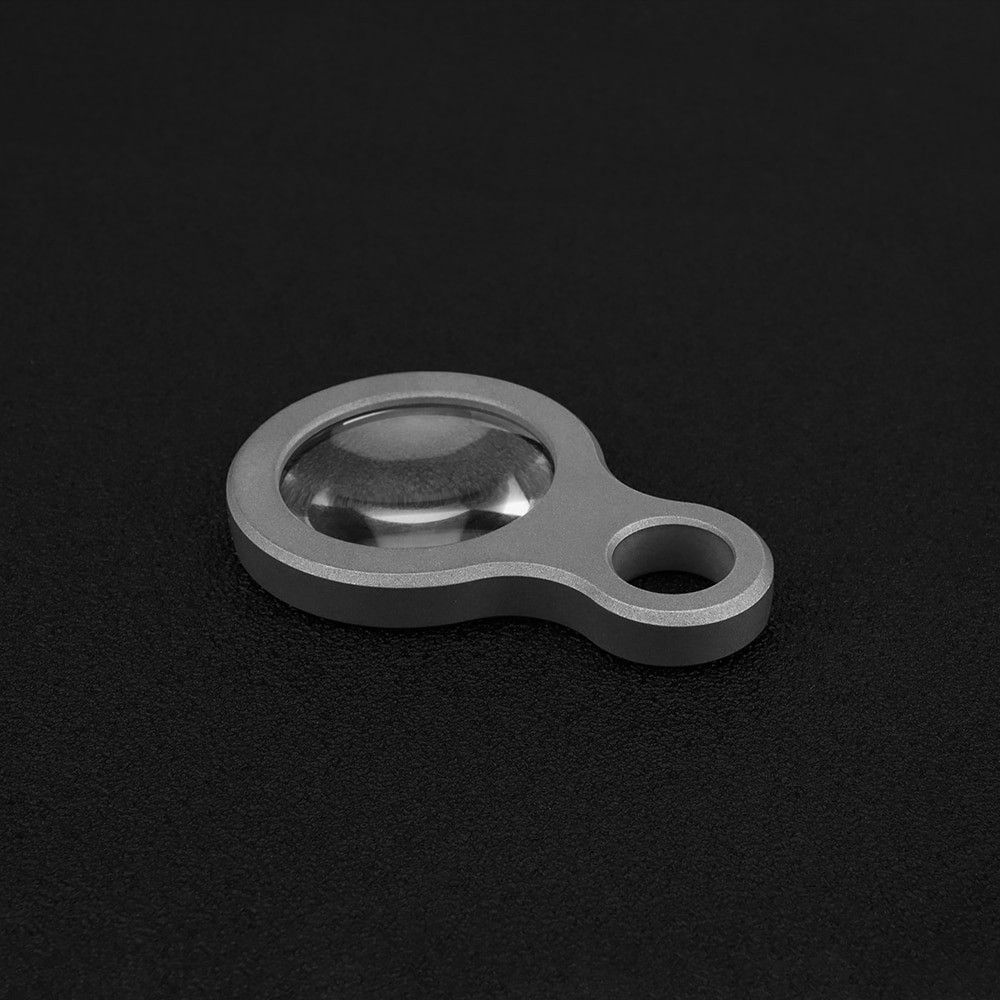 Other Magnifying Glass Titanium Pendant Camping Gift For Him Size ONE SIZE - 5 Thumbnail