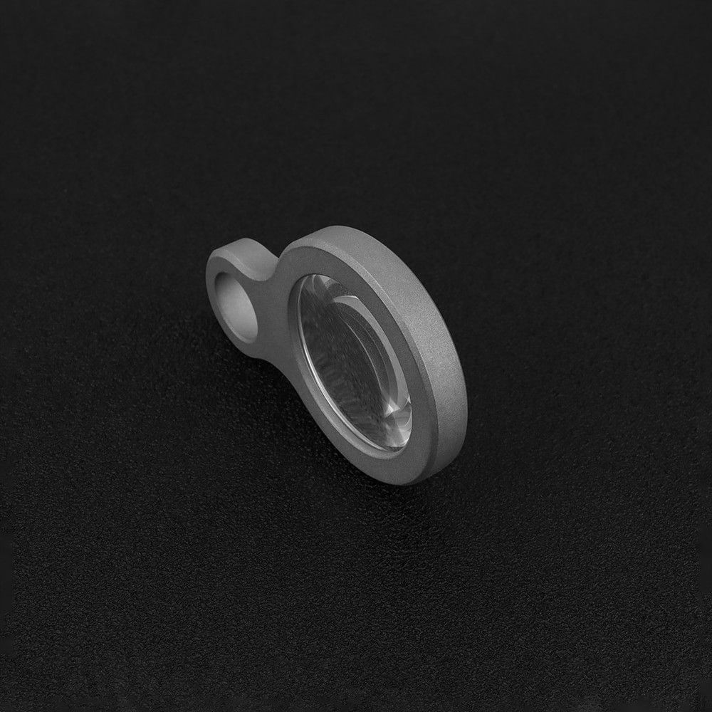Other Magnifying Glass Titanium Pendant Camping Gift For Him Size ONE SIZE - 7 Thumbnail