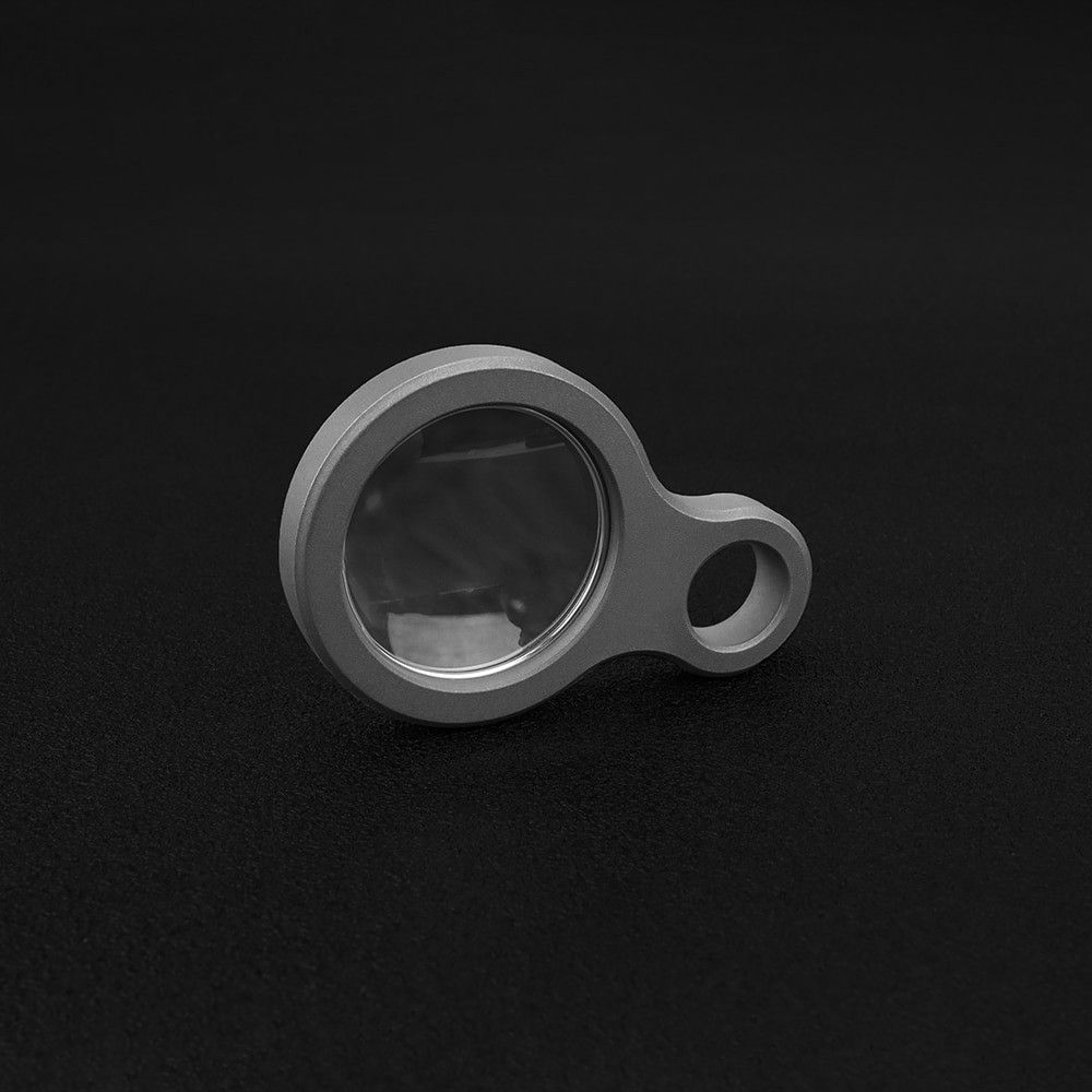 Other Magnifying Glass Titanium Pendant Camping Gift For Him Size ONE SIZE - 9 Thumbnail