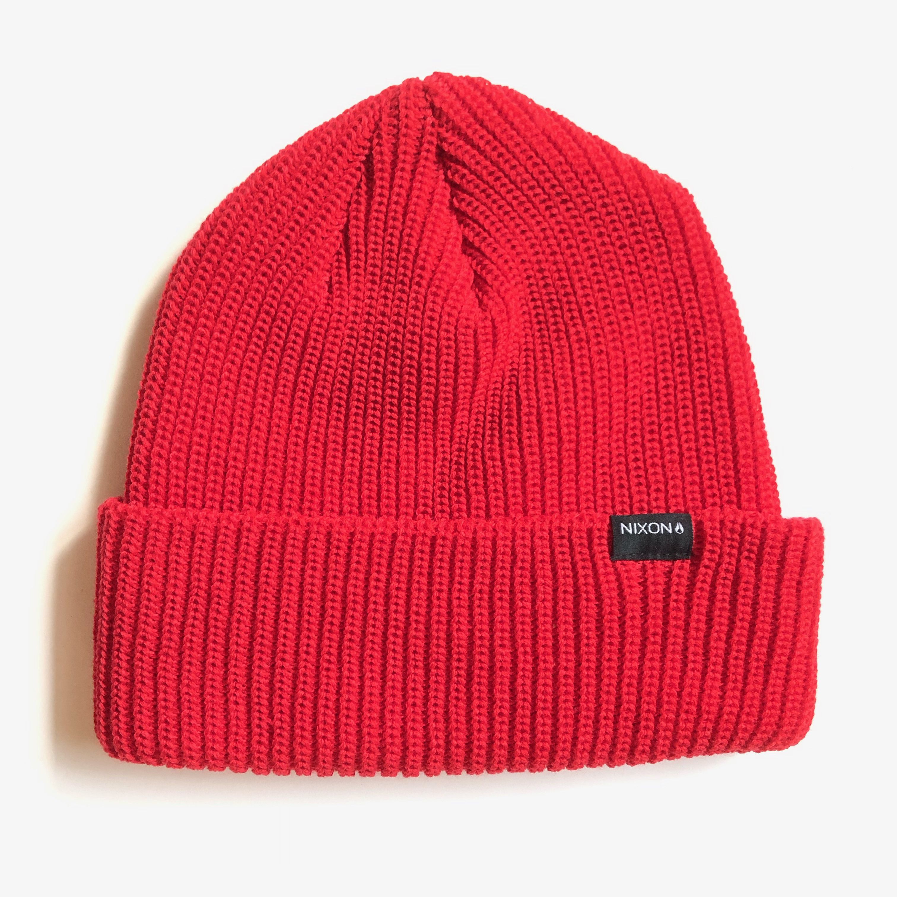 Nixon Nixon Beanie RED Size ONE SIZE - 1 Thumbnail