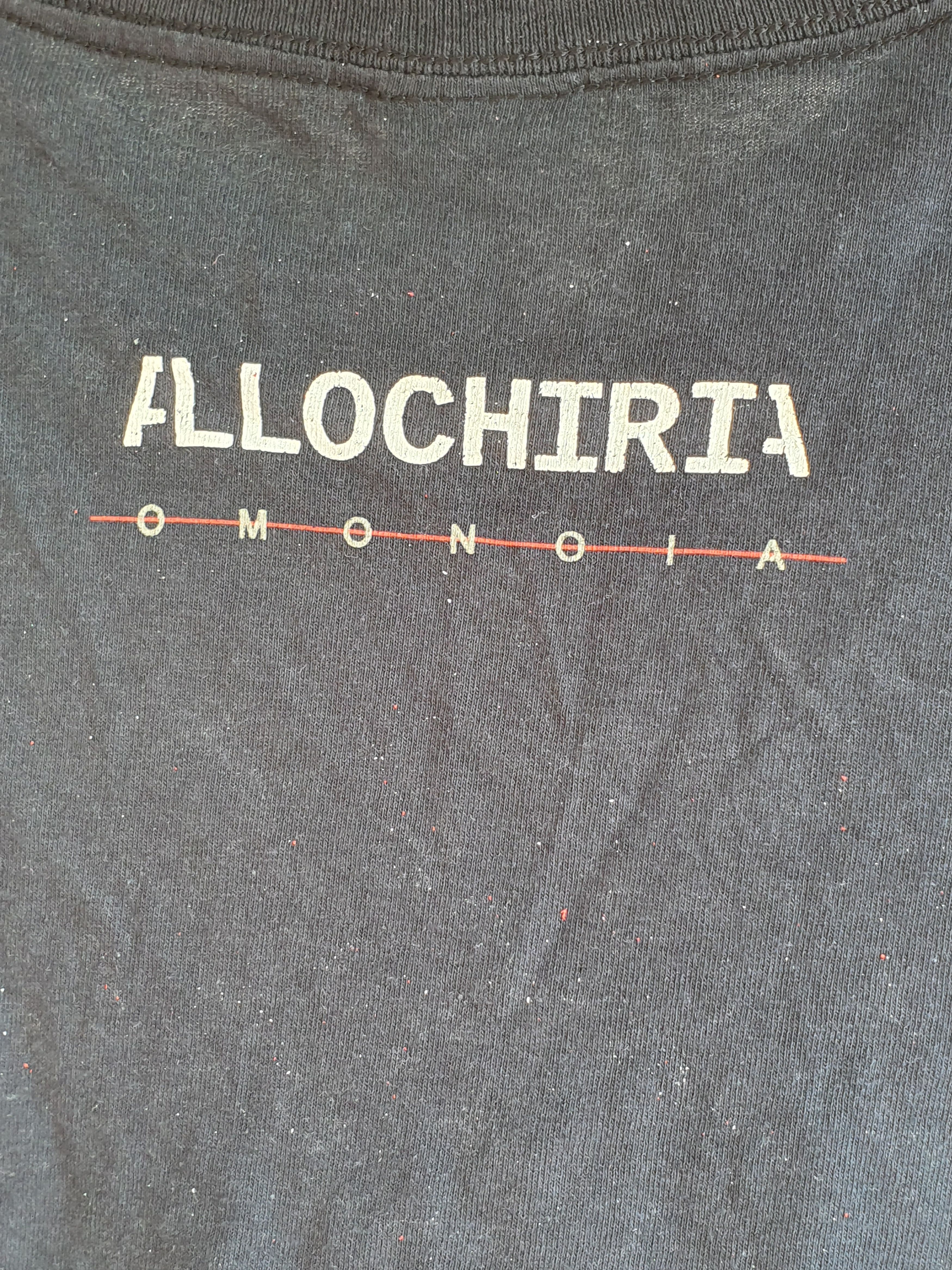 Band Tees Allochiria Omonoia Band t-shirt sz XXL Size US XXL / EU 58 / 5 - 4 Thumbnail