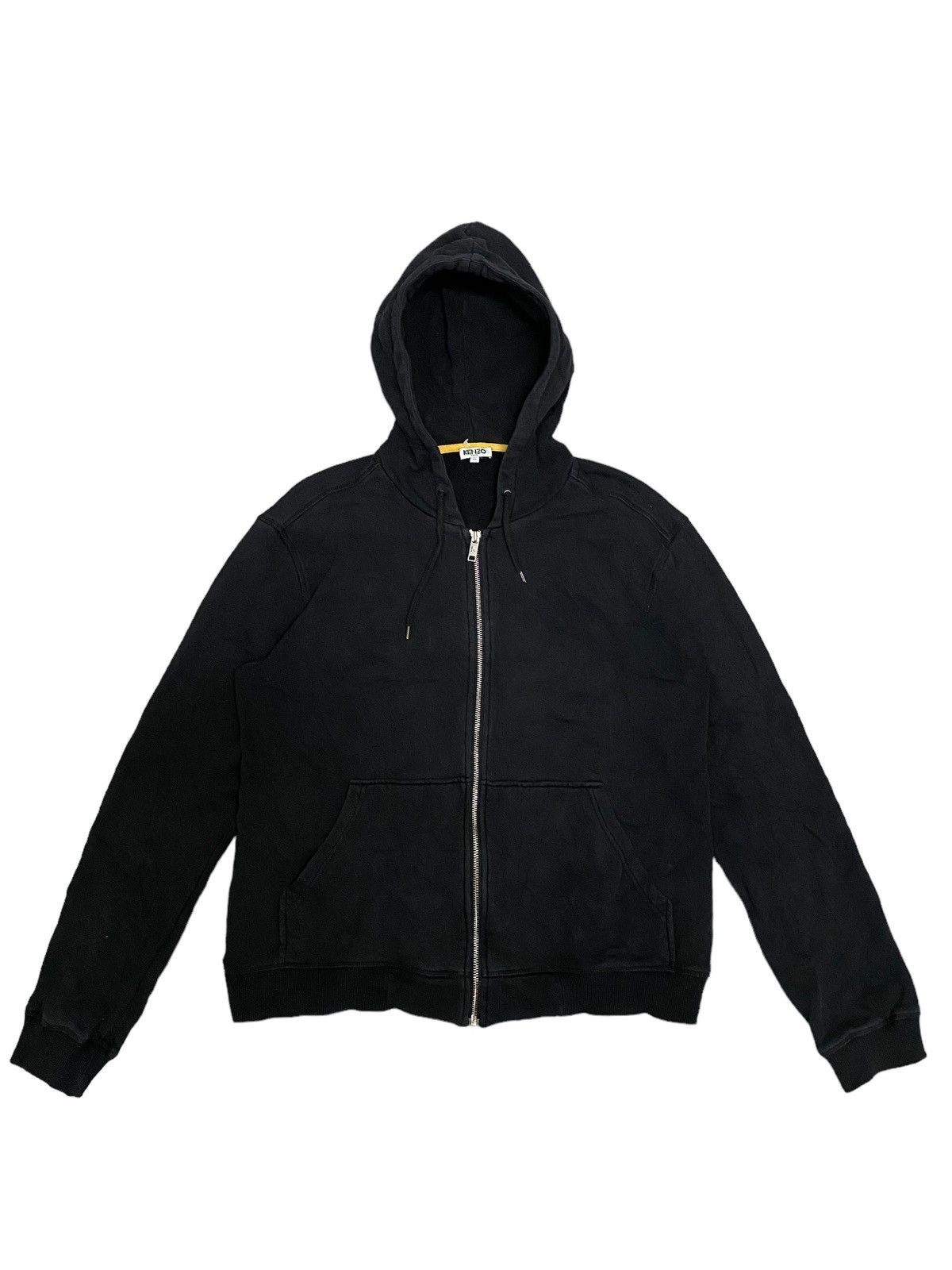 Japanese Brand × Kenzo × Vintage Steals‼️Vintage Kenzo Paris Big Logo Embroid Zipper Hoodie Size US M / EU 48-50 / 2 - 2 Thumbnail