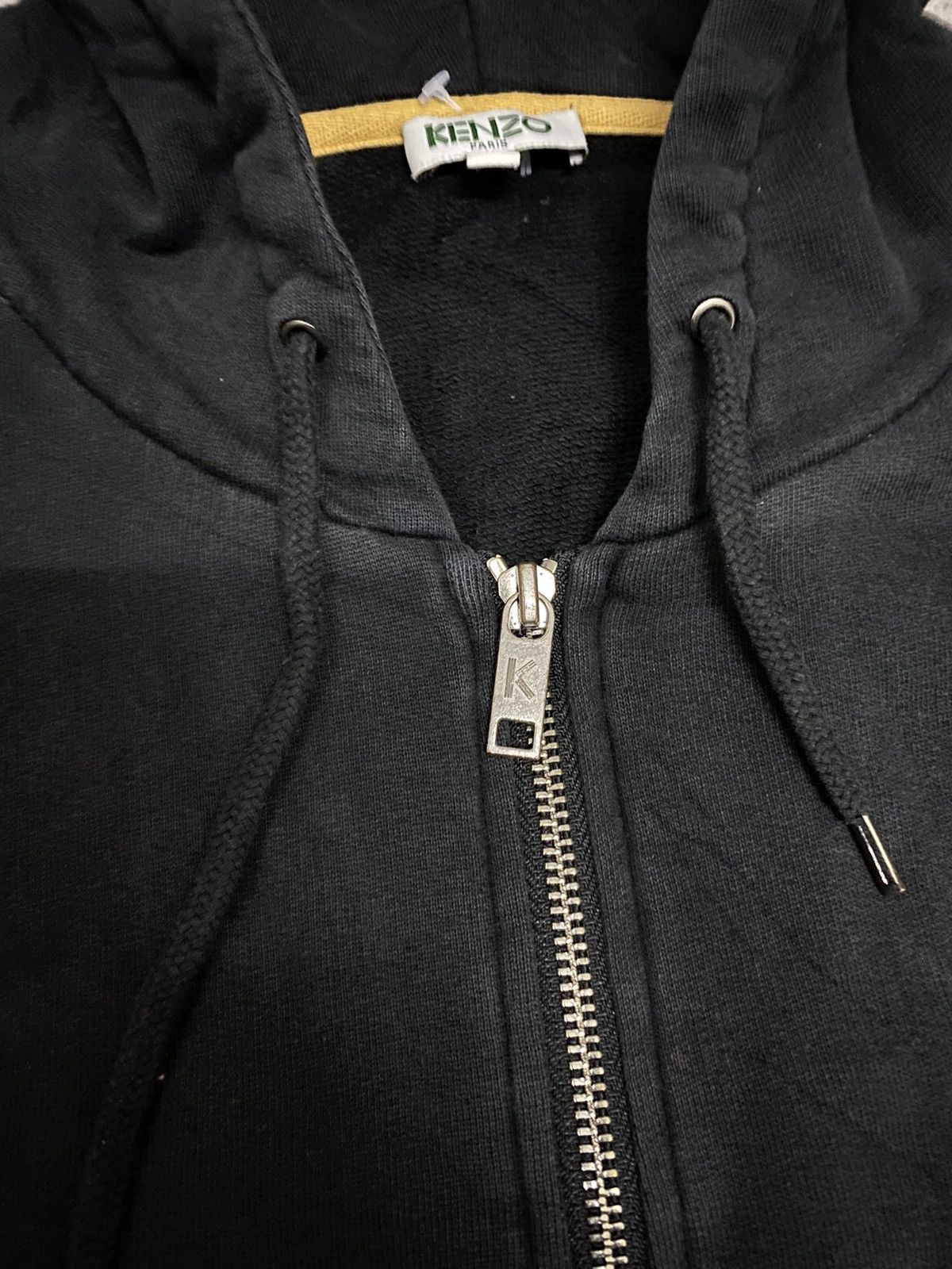 Japanese Brand × Kenzo × Vintage Steals‼️Vintage Kenzo Paris Big Logo Embroid Zipper Hoodie Size US M / EU 48-50 / 2 - 5 Thumbnail