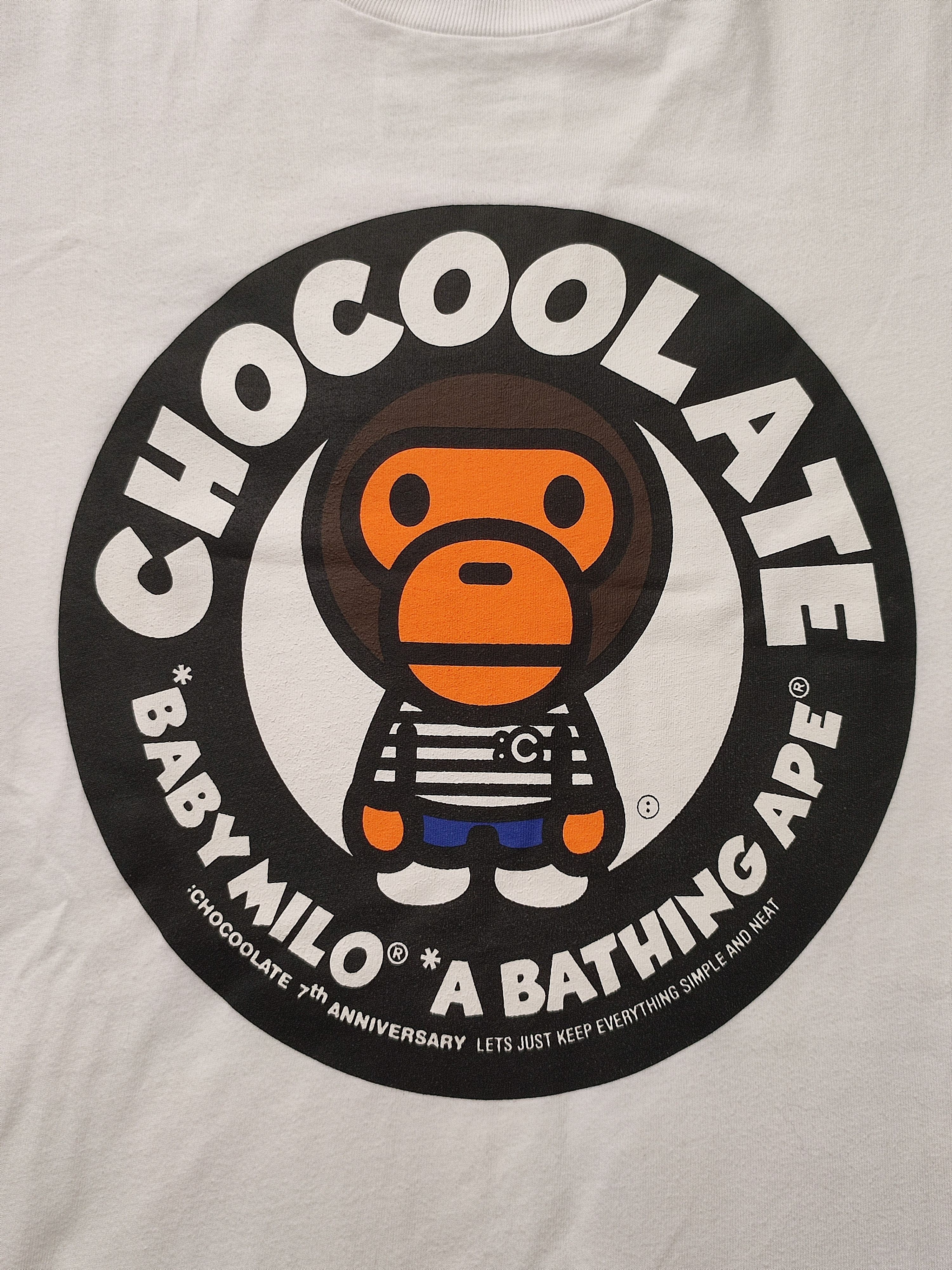 Bape × Chocolate Baby Milo x Chocoolate Tee Size US L / EU 52-54 / 3 - 6 Thumbnail