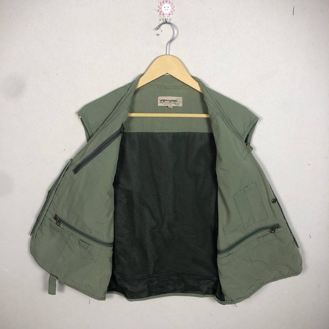 Japanese Brand × Sports Specialties Avant Garde Tactical Vest Jacket Multipocket Army Green Size US L / EU 52-54 / 3 - 4 Thumbnail