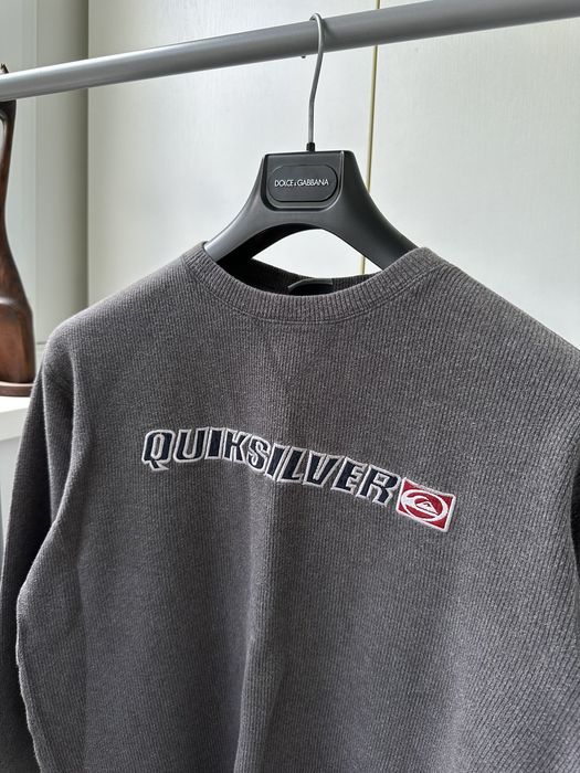 Vintage Quiksilver Vintage Sweater Big Logo Surf Style Y2K 90s Grailed