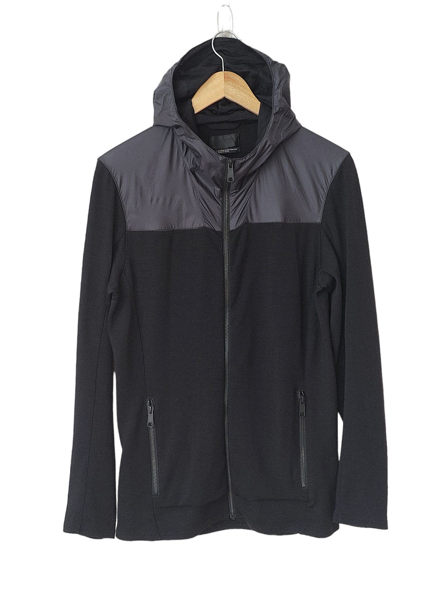Alchemy Equipment Wool + Nylon Zip Techwear Active Jacket