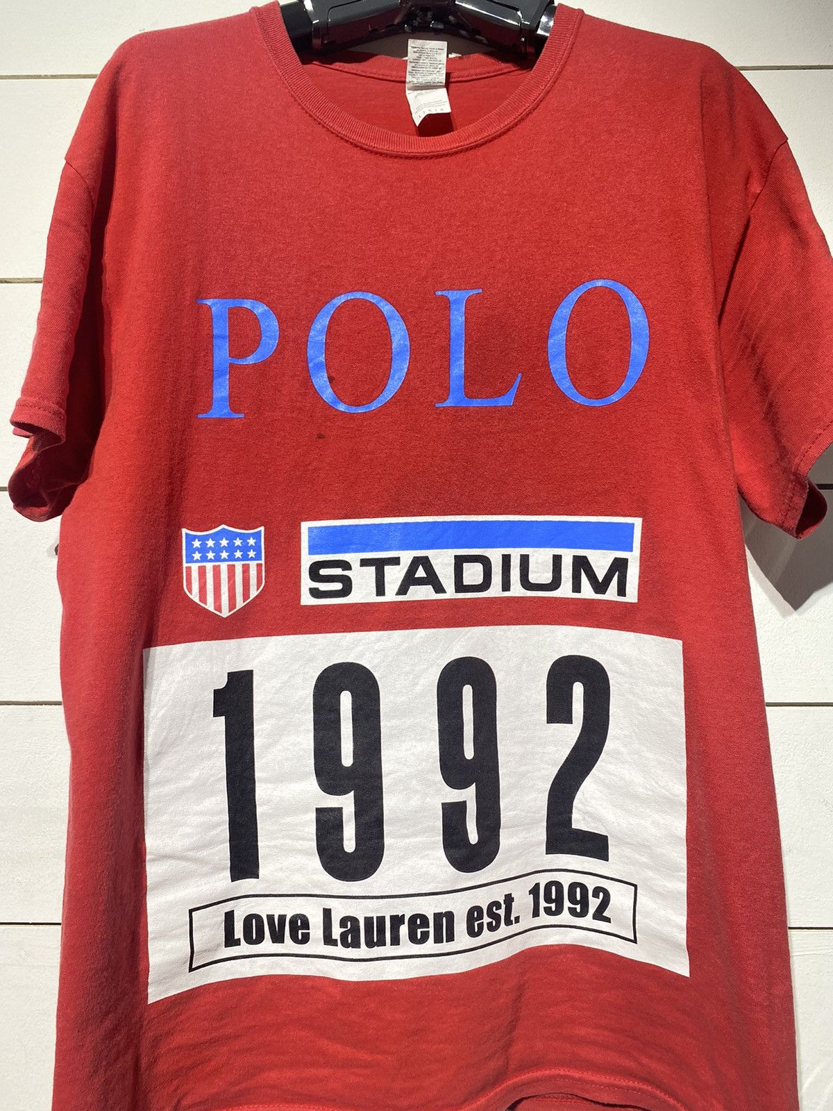 POLO STADIUM LOVE LAUREN 1992 GILDAN