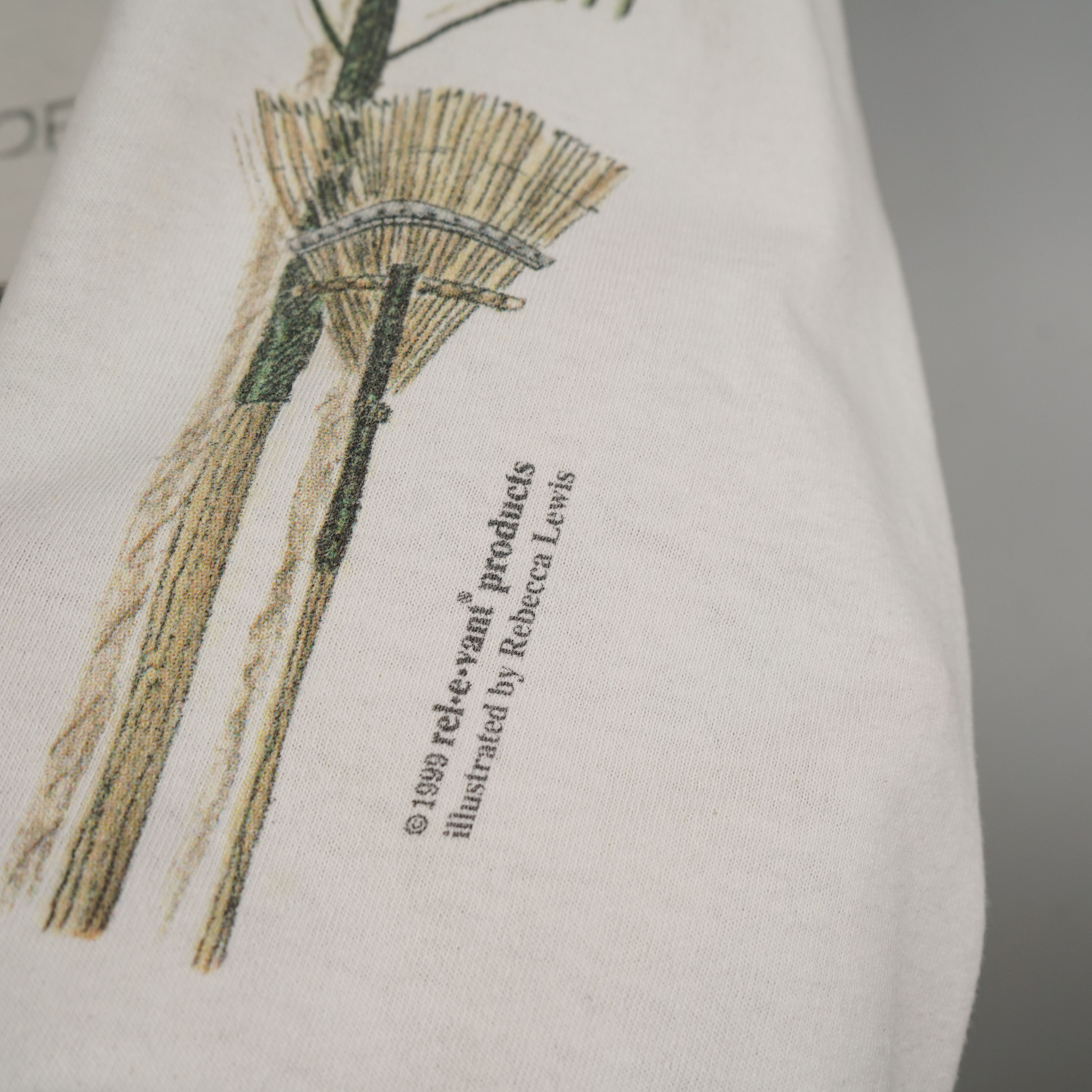 Arts & Science × Vintage Vintage rel-e-vant Garden Illustration t shirt 1999 Size US XXL / EU 58 / 5 - 4 Thumbnail