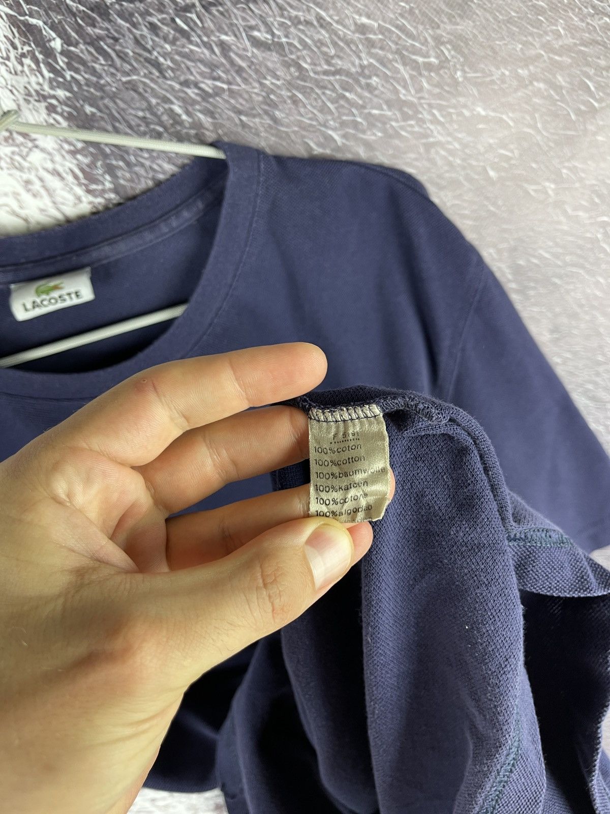 Lacoste Lacoste vintage basic blank logo tee shirt Size US XXL / EU 58 / 5 - 8 Thumbnail