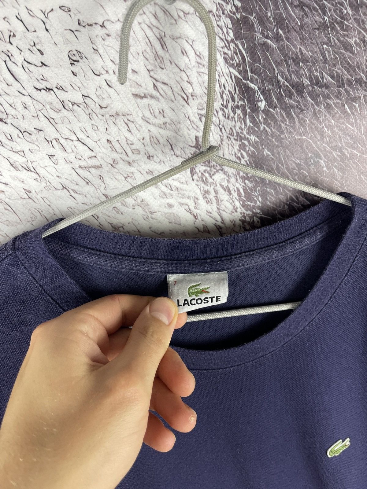 Lacoste Lacoste vintage basic blank logo tee shirt Size US XXL / EU 58 / 5 - 4 Thumbnail