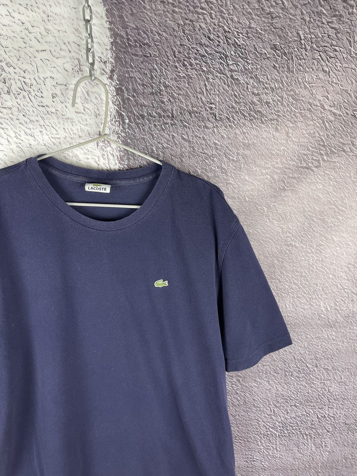 Lacoste Lacoste vintage basic blank logo tee shirt Size US XXL / EU 58 / 5 - 3 Thumbnail
