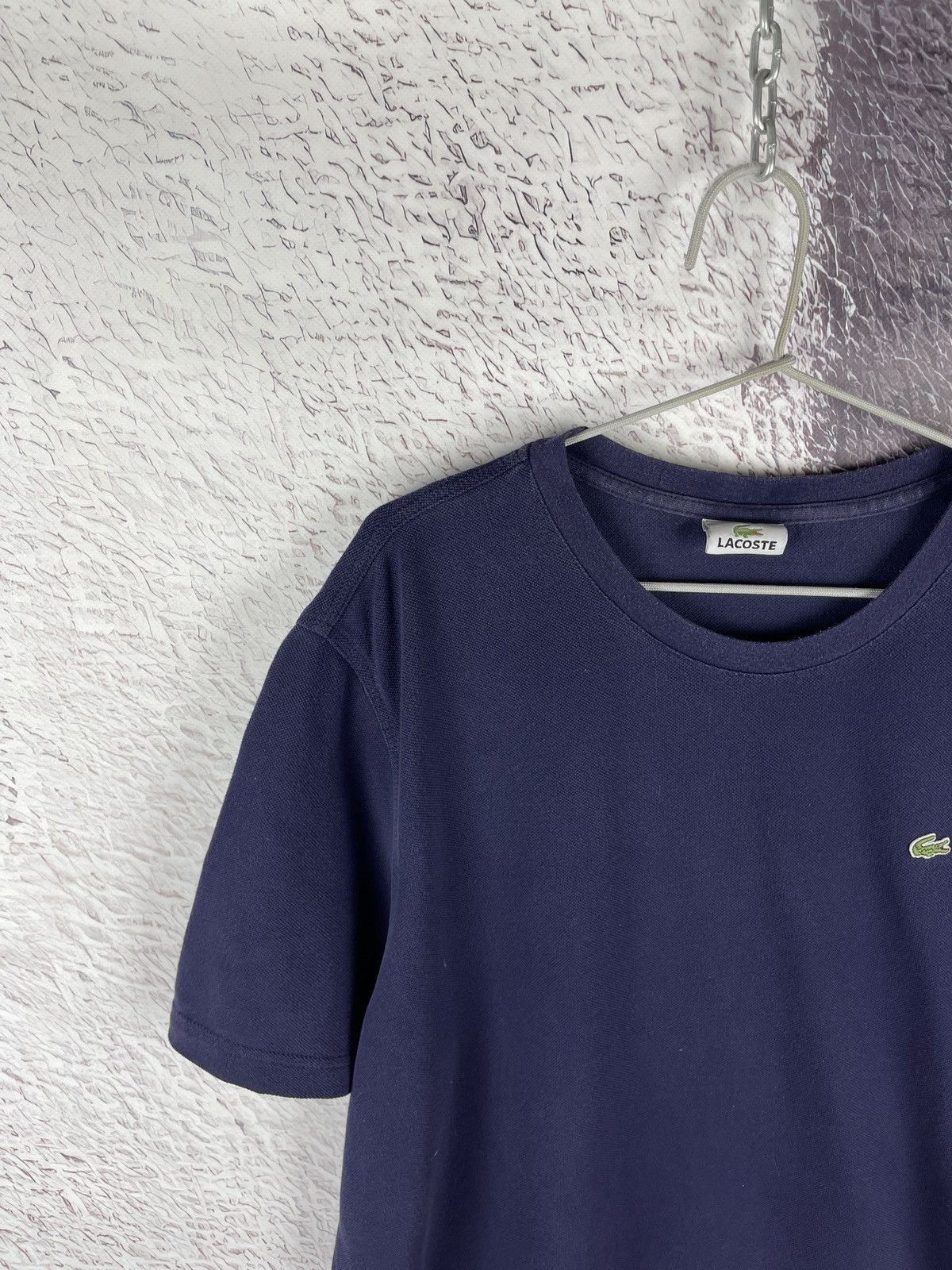 Lacoste Lacoste vintage basic blank logo tee shirt Size US XXL / EU 58 / 5 - 5 Thumbnail