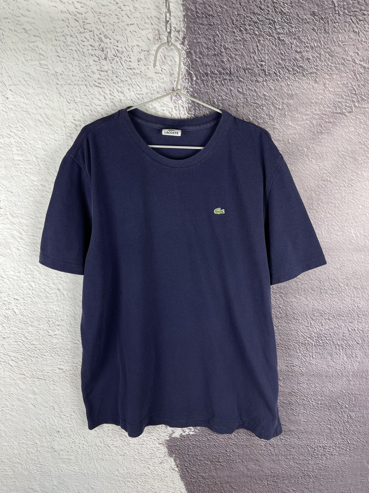 Lacoste Lacoste vintage basic blank logo tee shirt Size US XXL / EU 58 / 5 - 1 Thumbnail