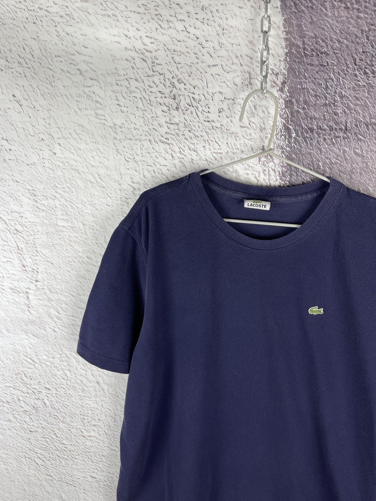 Lacoste Lacoste vintage basic blank logo tee shirt Size US XXL / EU 58 / 5 - 2 Thumbnail