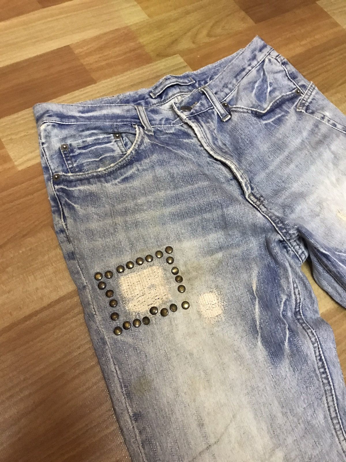 PPFM × Seditionaries ‼️PPFM DISTRESSED DENIM NICE DESIGN‼️ Size US 32 / EU 48 - 8 Thumbnail
