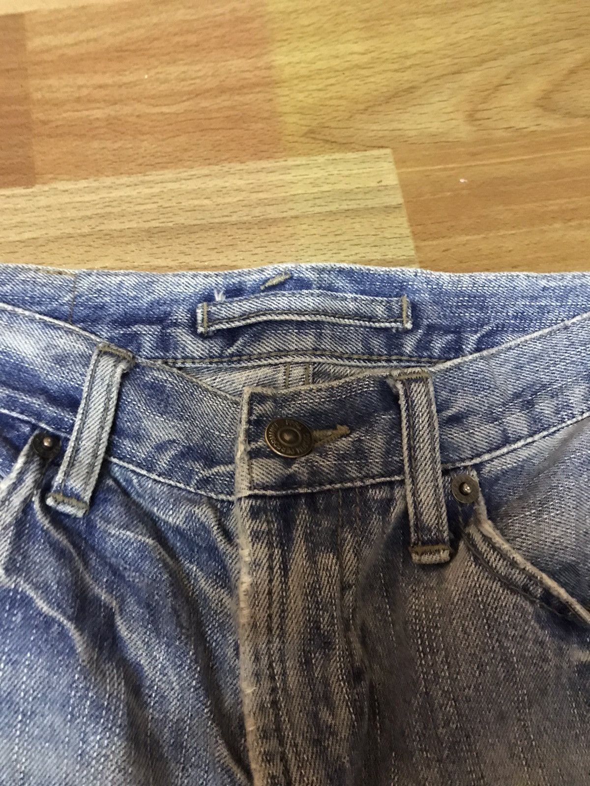 PPFM × Seditionaries ‼️PPFM DISTRESSED DENIM NICE DESIGN‼️ Size US 32 / EU 48 - 7 Thumbnail