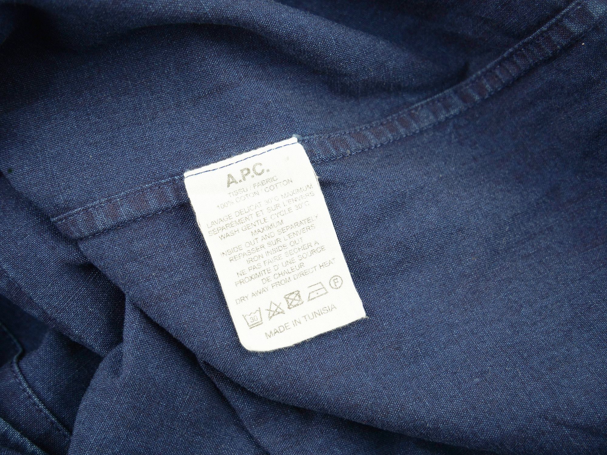 A.P.C. A.P.C. Rue Madame Paris shirt Size US XS / EU 42 / 0 - 5 Thumbnail
