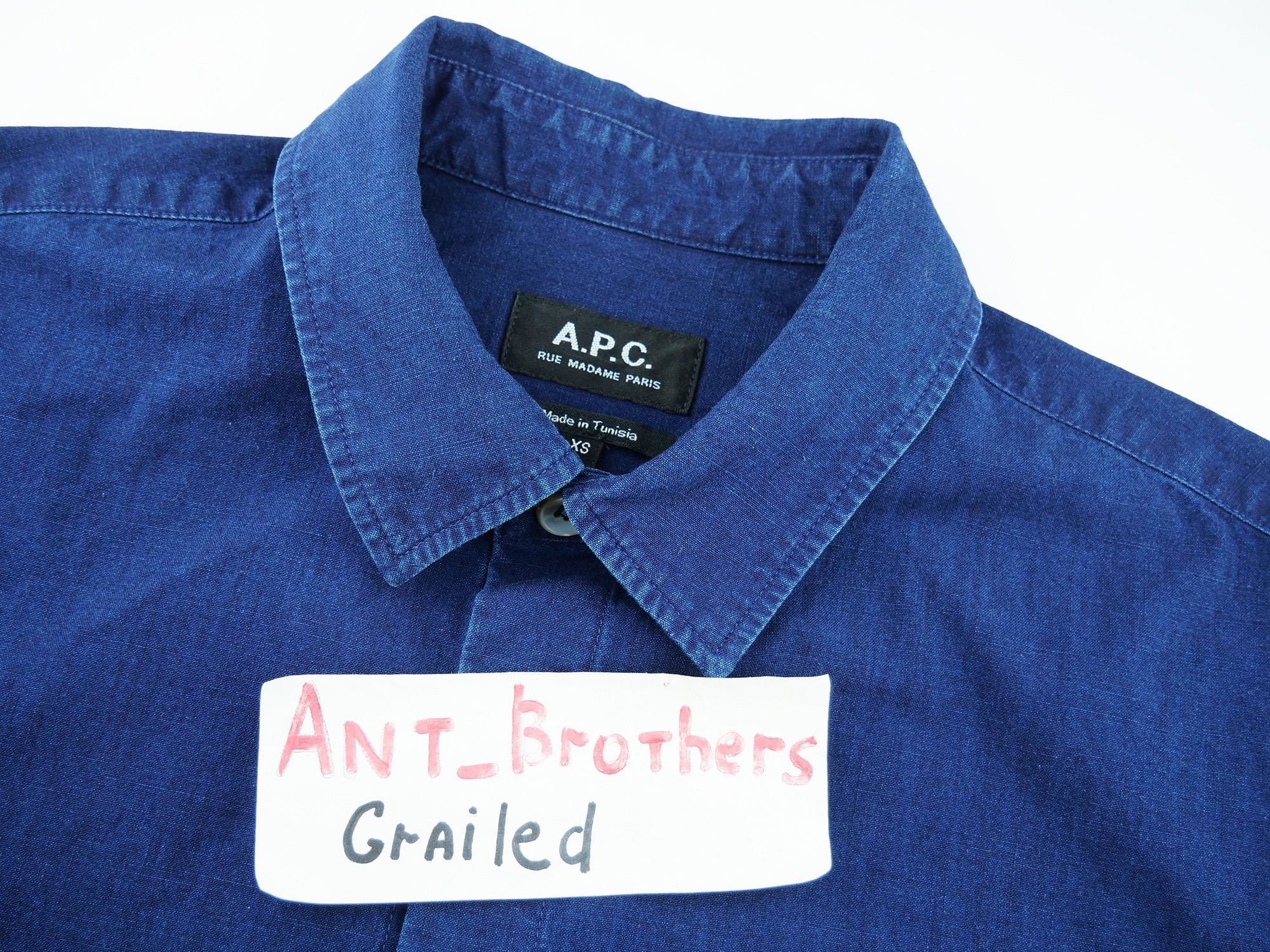 A.P.C. A.P.C. Rue Madame Paris shirt Size US XS / EU 42 / 0 - 6 Thumbnail