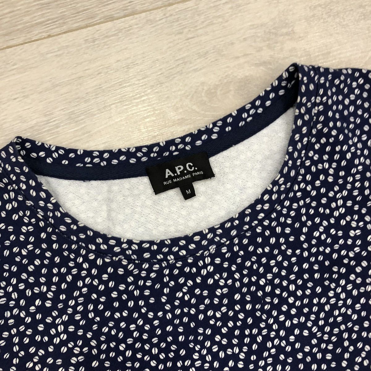 A.P.C. A.P.C. Cotton Sweatshirt Jumper Size M / US 6-8 / IT 42-44 - 3 Thumbnail