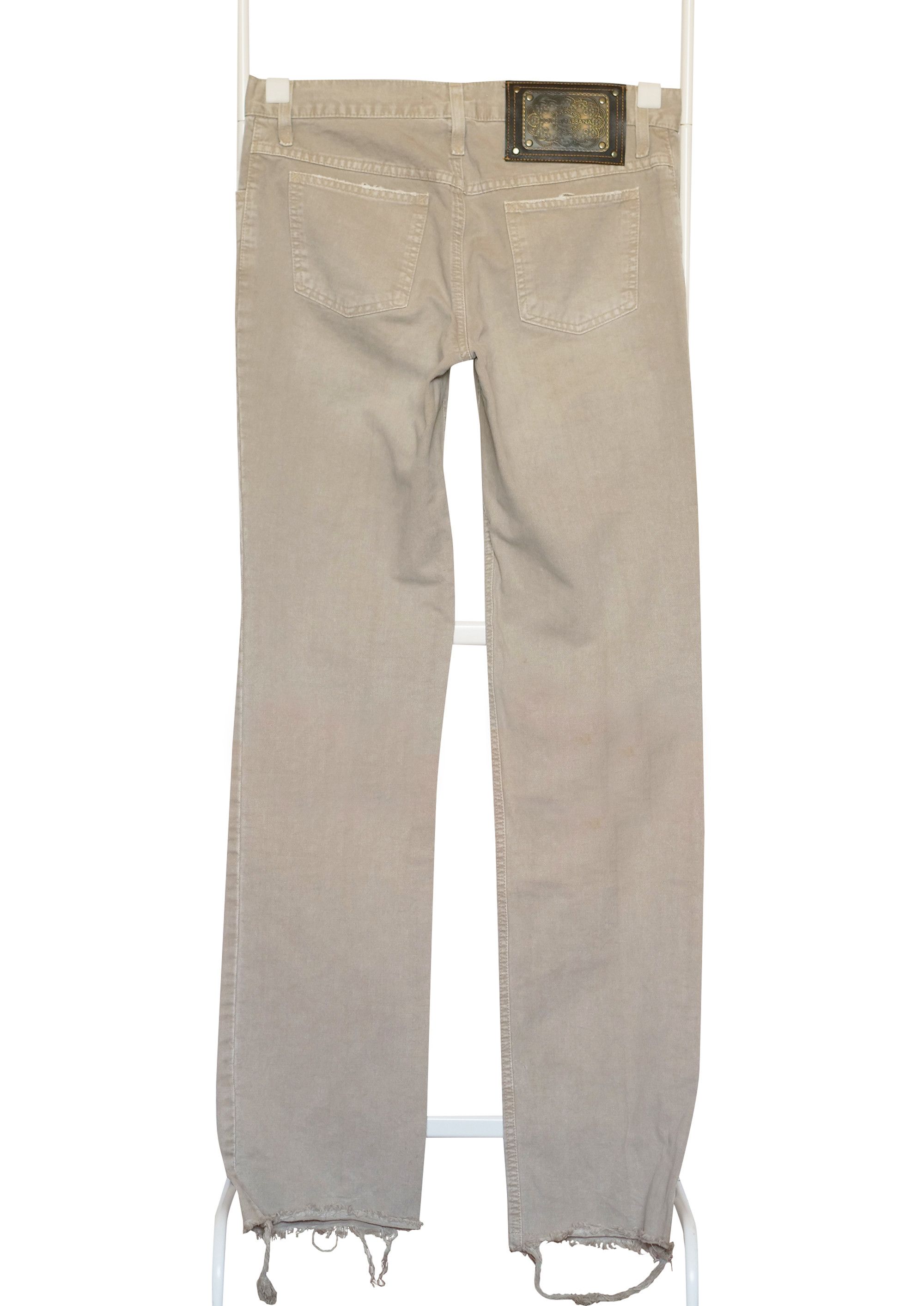Dolce & Gabbana Dolce & Gabbana new women's cotton pants Size 28" / US 6 / IT 42 - 2 Thumbnail