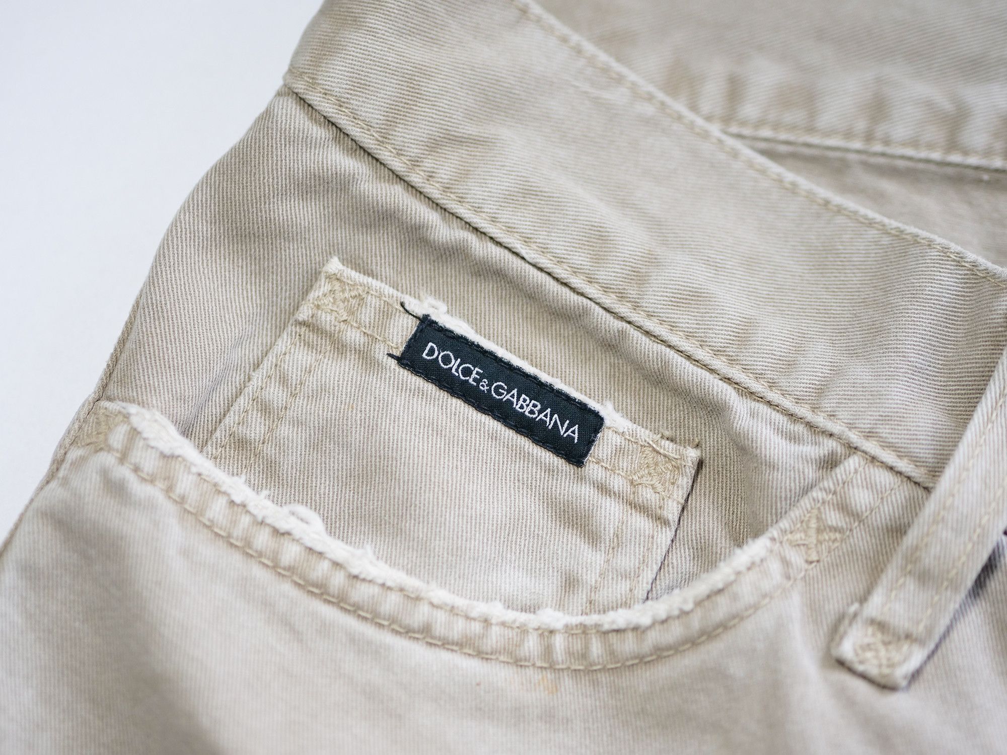 Dolce & Gabbana Dolce & Gabbana new women's cotton pants Size 28" / US 6 / IT 42 - 9 Thumbnail