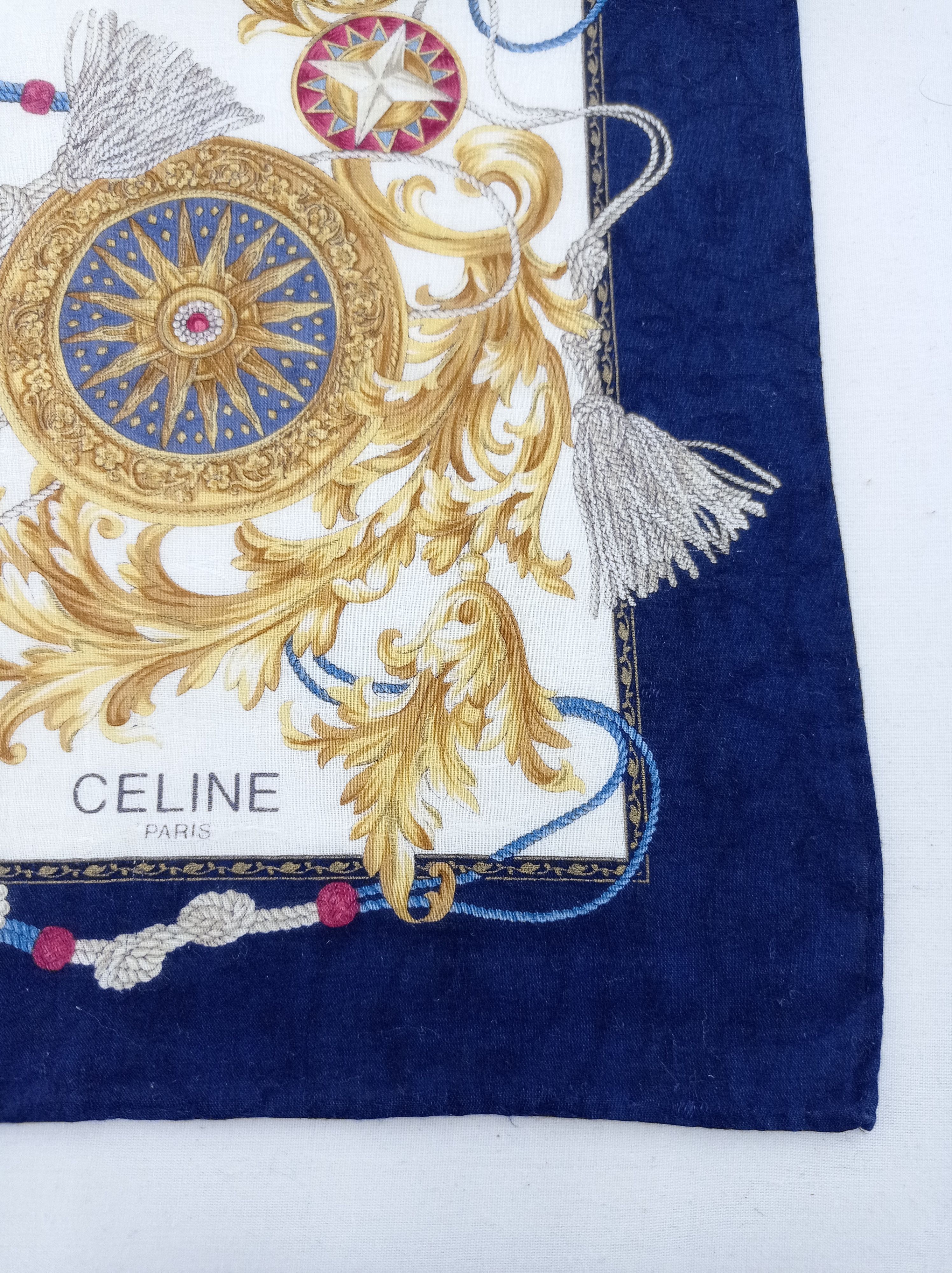Celine Vintage Celine Handkerchief / Neckwear / Bandana Size ONE SIZE - 7 Thumbnail