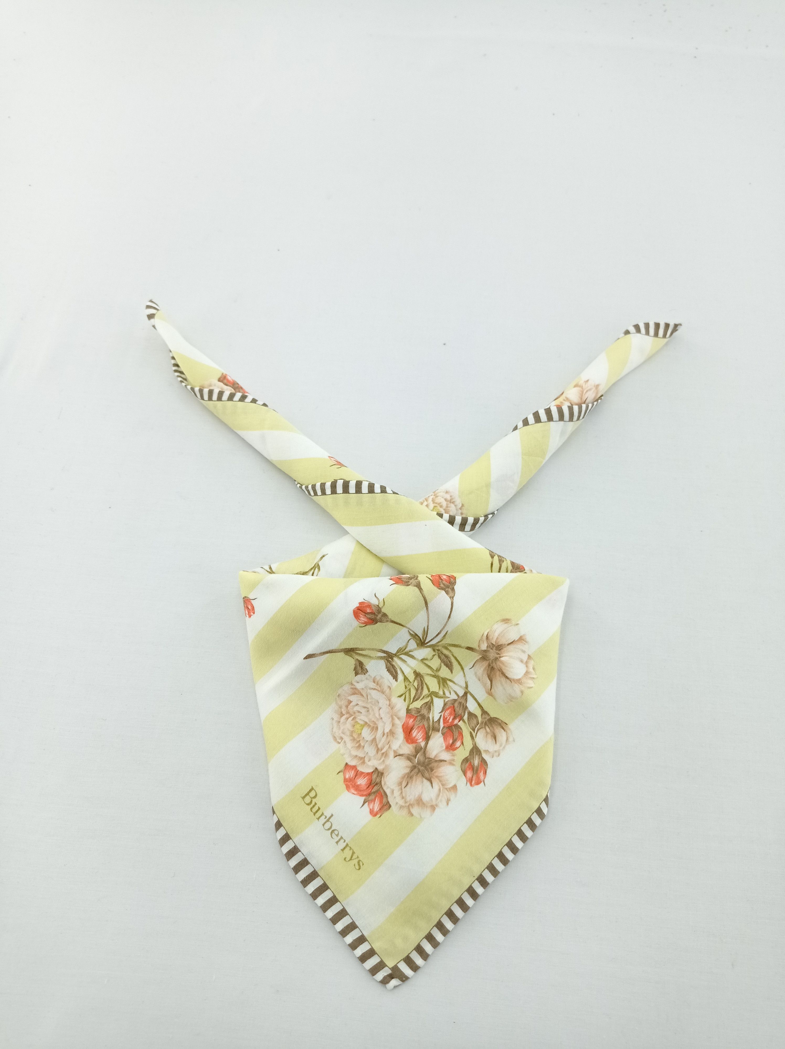 Burberry Vintage Burberry Handkerchief / Neckwear / Bandana Size ONE SIZE - 2 Thumbnail