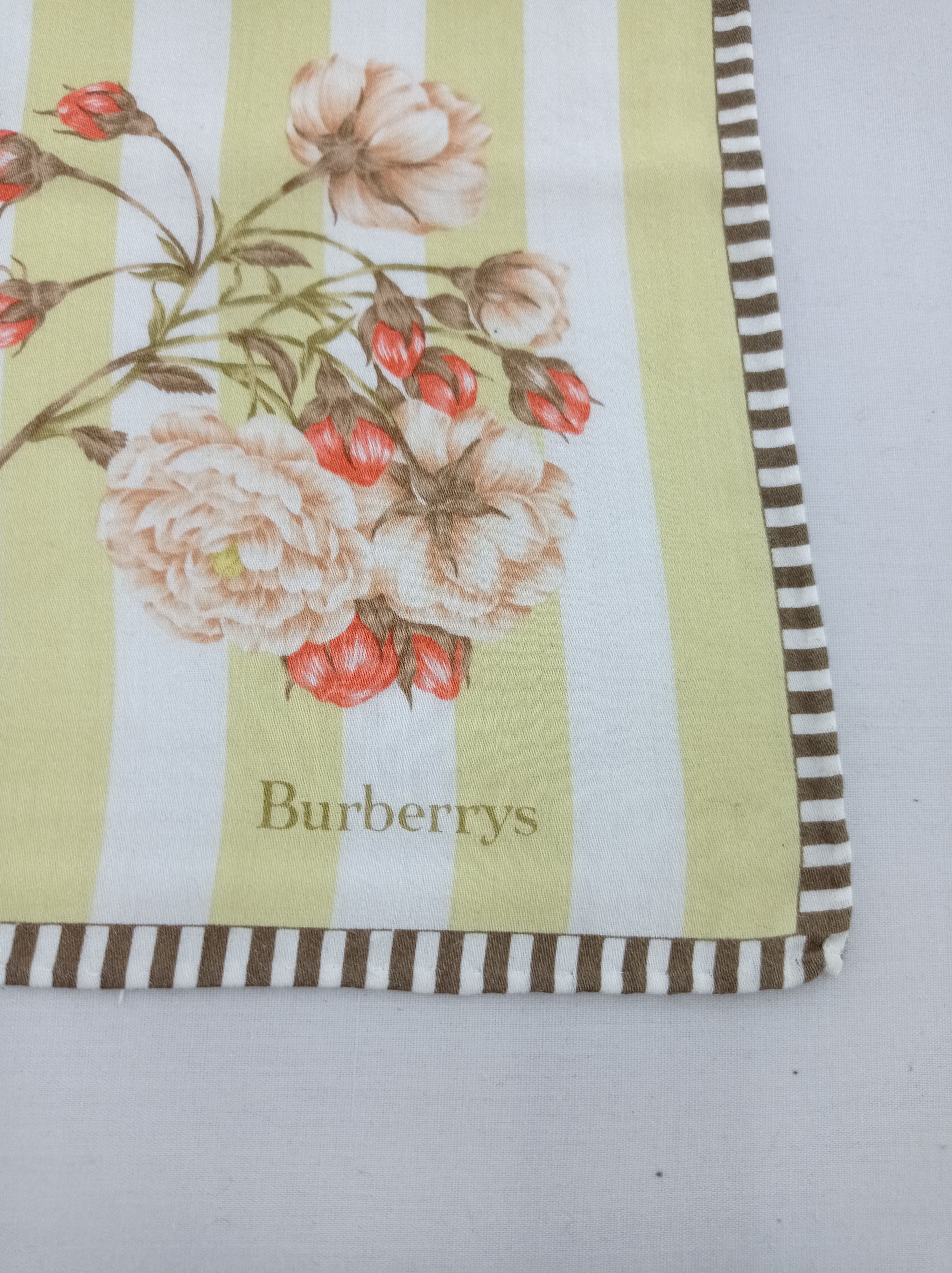 Burberry Vintage Burberry Handkerchief / Neckwear / Bandana Size ONE SIZE - 4 Thumbnail