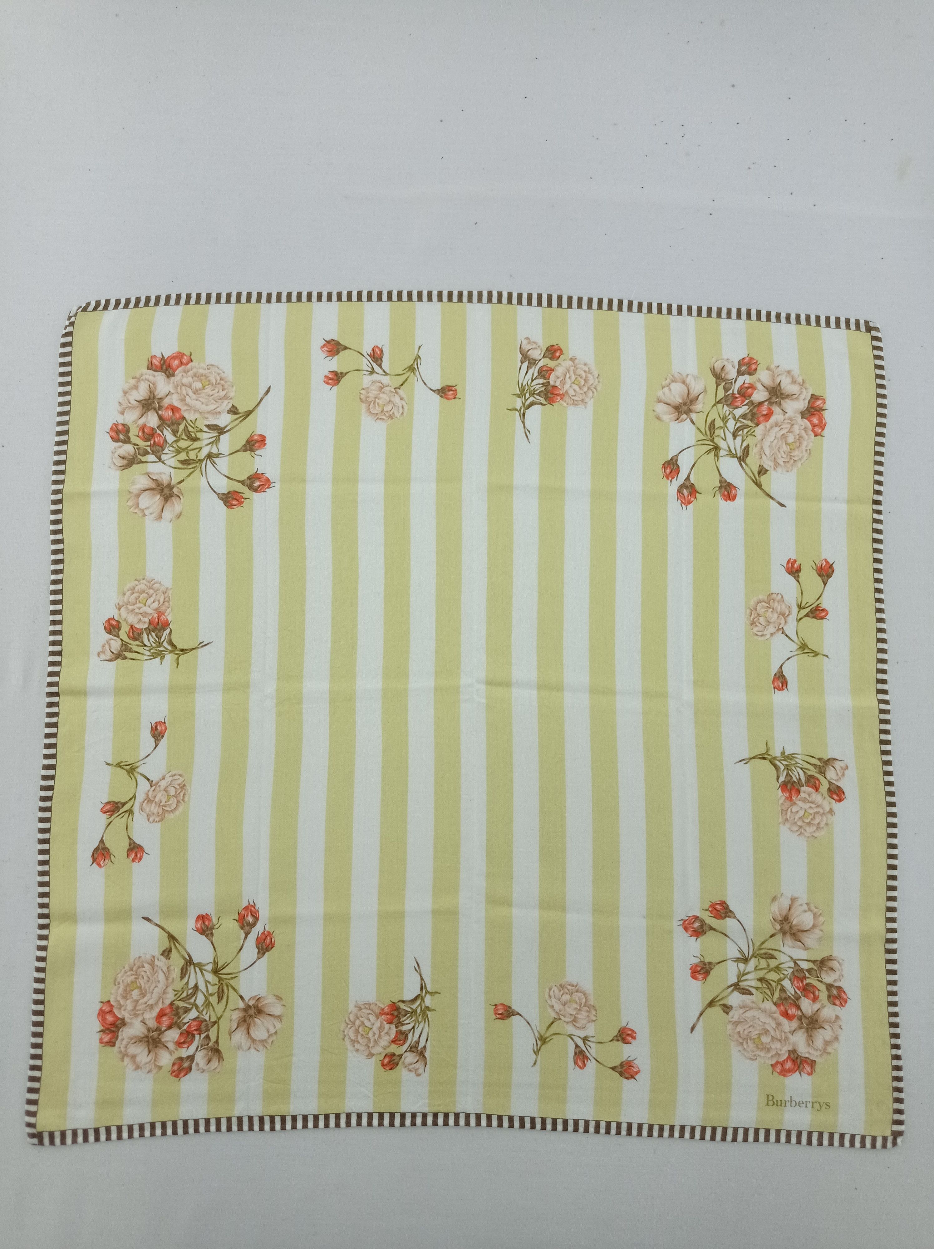 Burberry Vintage Burberry Handkerchief / Neckwear / Bandana Size ONE SIZE - 1 Thumbnail