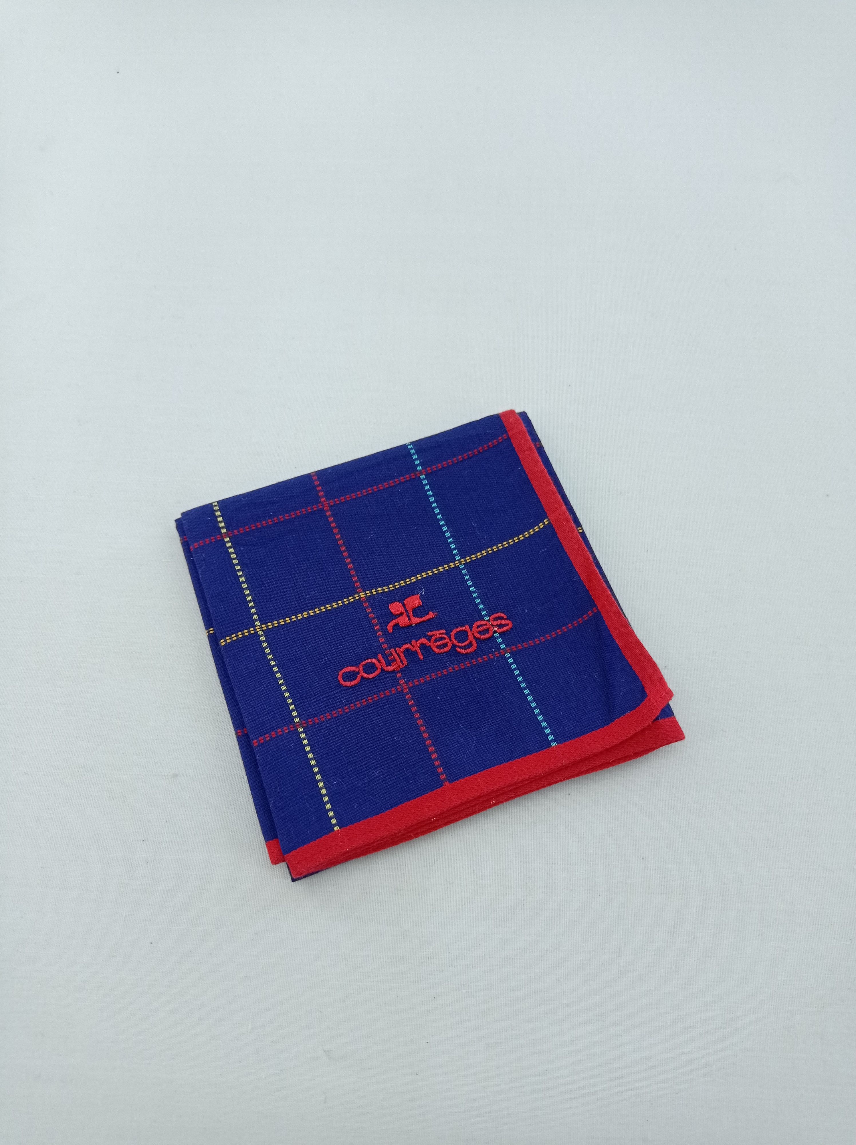 Courreges × Vintage Vintage Courreges Handkerchief / Neckwear / Bandana Size ONE SIZE - 2 Thumbnail