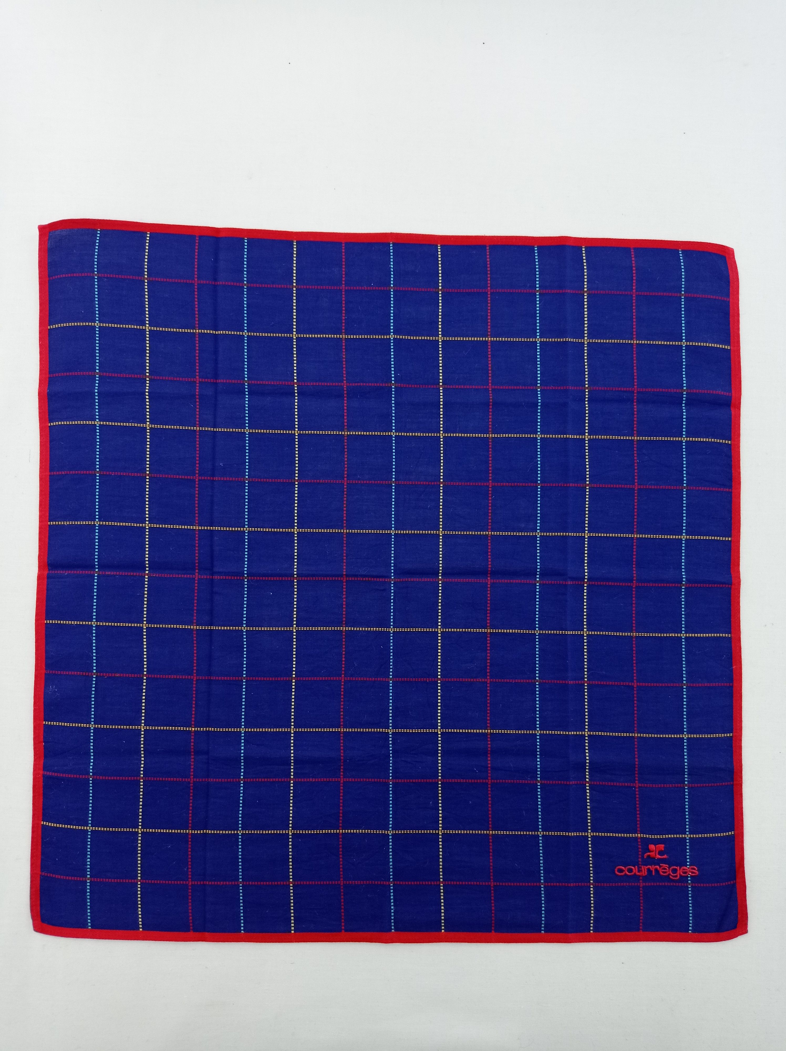 Courreges × Vintage Vintage Courreges Handkerchief / Neckwear / Bandana Size ONE SIZE - 3 Thumbnail