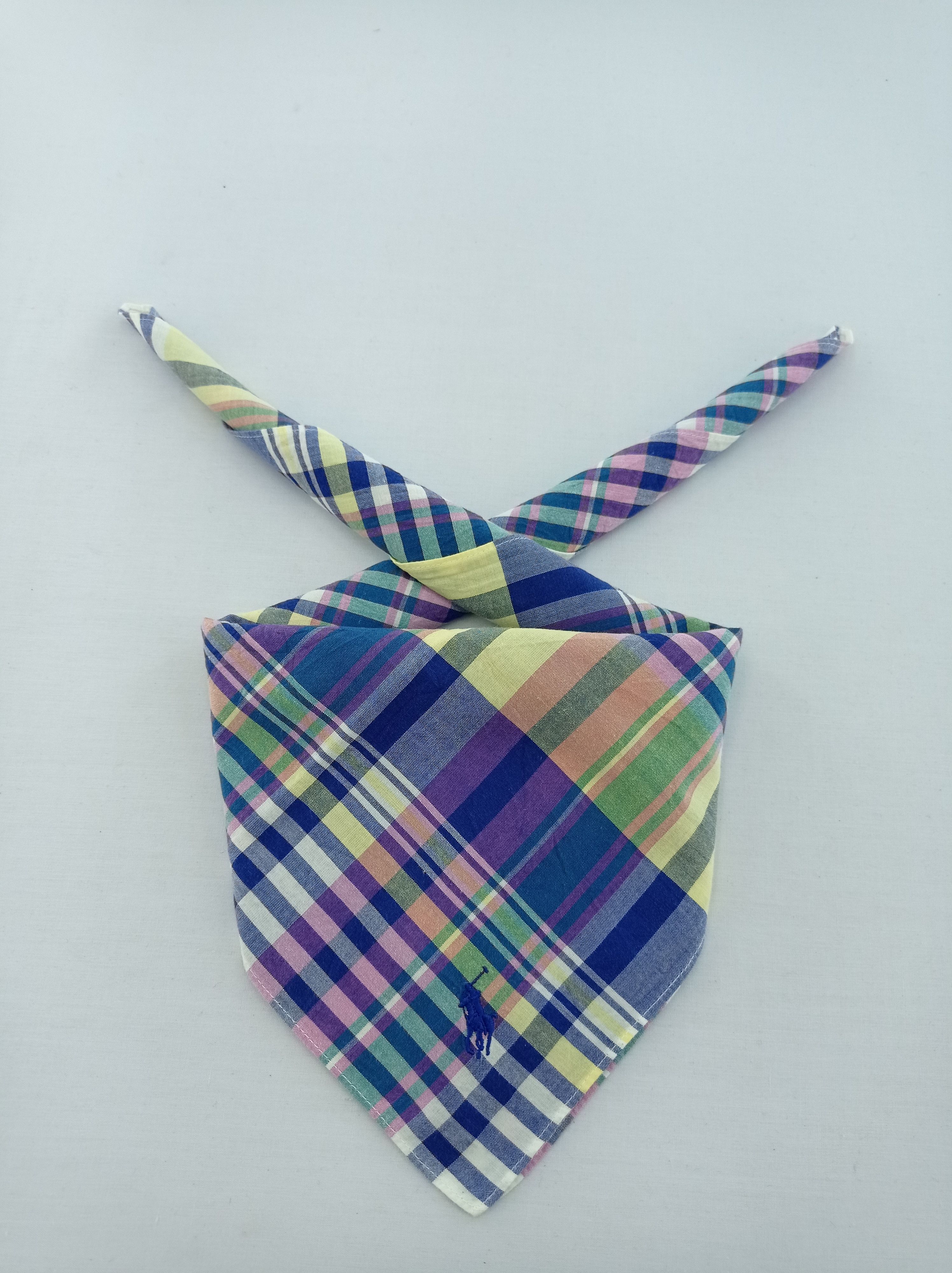 Polo Ralph Lauren × Vintage Polo Ralph Lauren Handkerchief / Neckwear / Bandana Size ONE SIZE - 1 Thumbnail