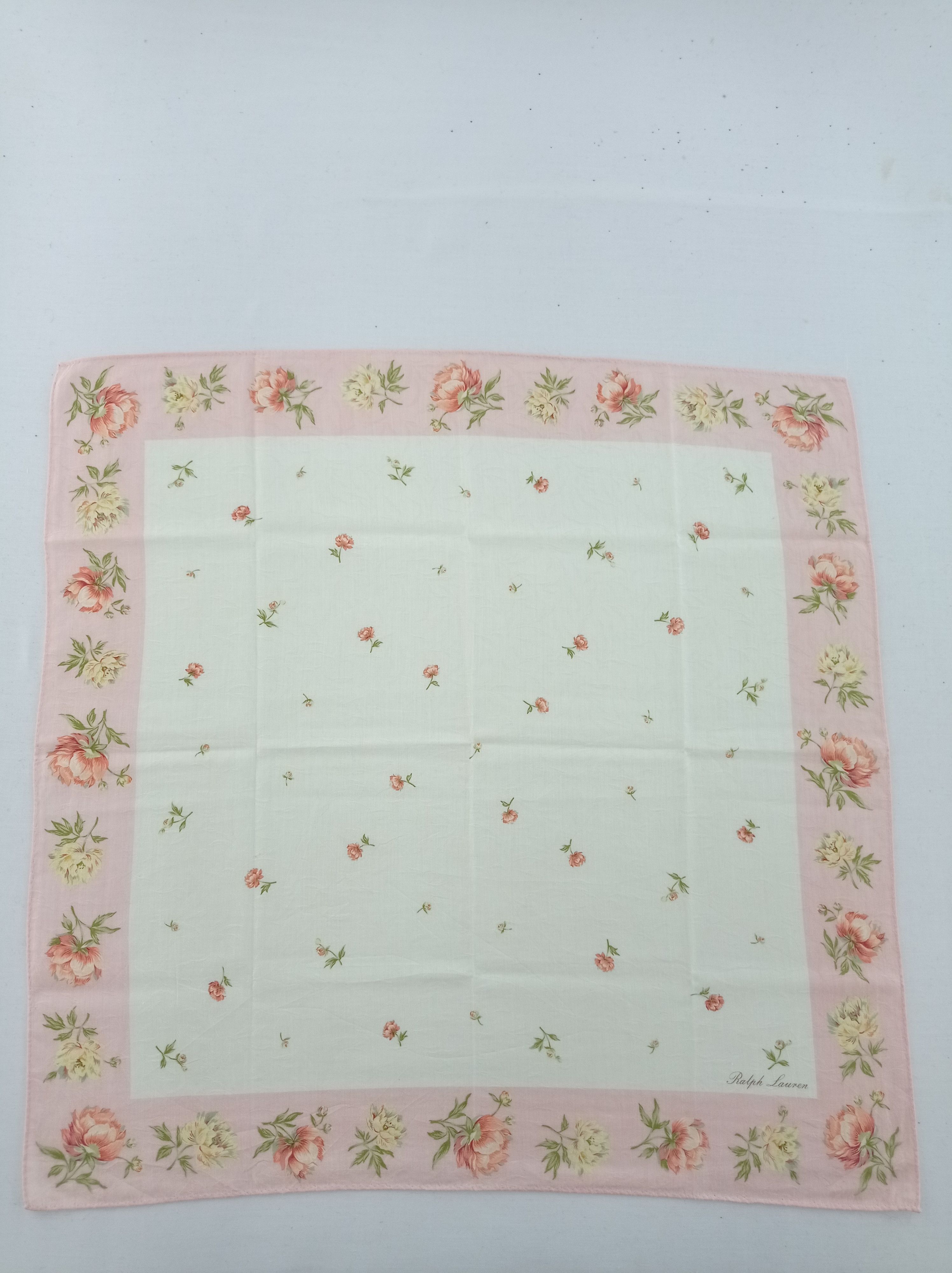 Ralph Lauren Vintage Ralph Lauren Handkerchief / Neckwear / Bandana Size ONE SIZE - 1 Thumbnail