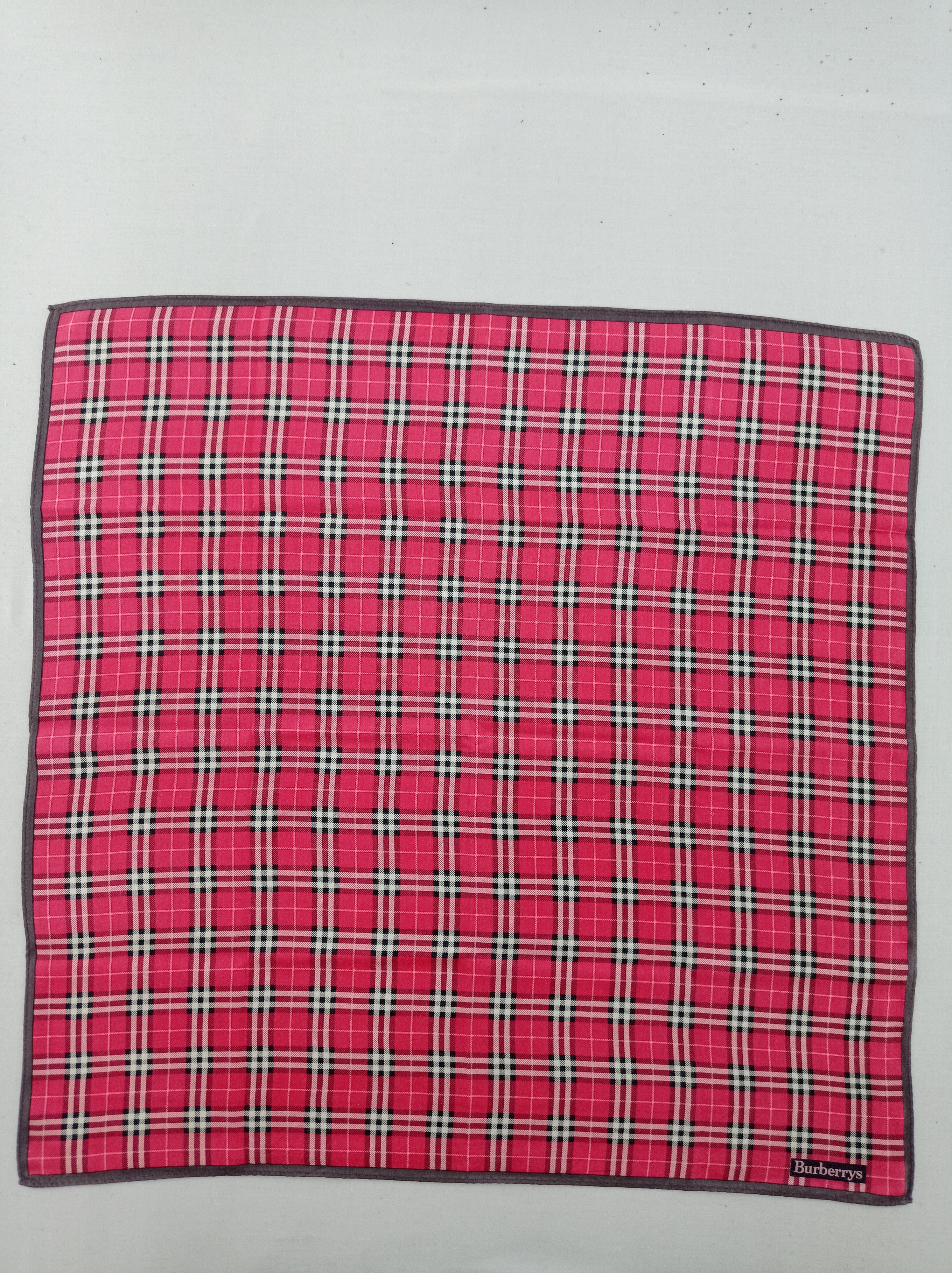 Burberry × Vintage Vintage Burberry Handkerchief / Neckwear / Bandana Size ONE SIZE - 3 Thumbnail