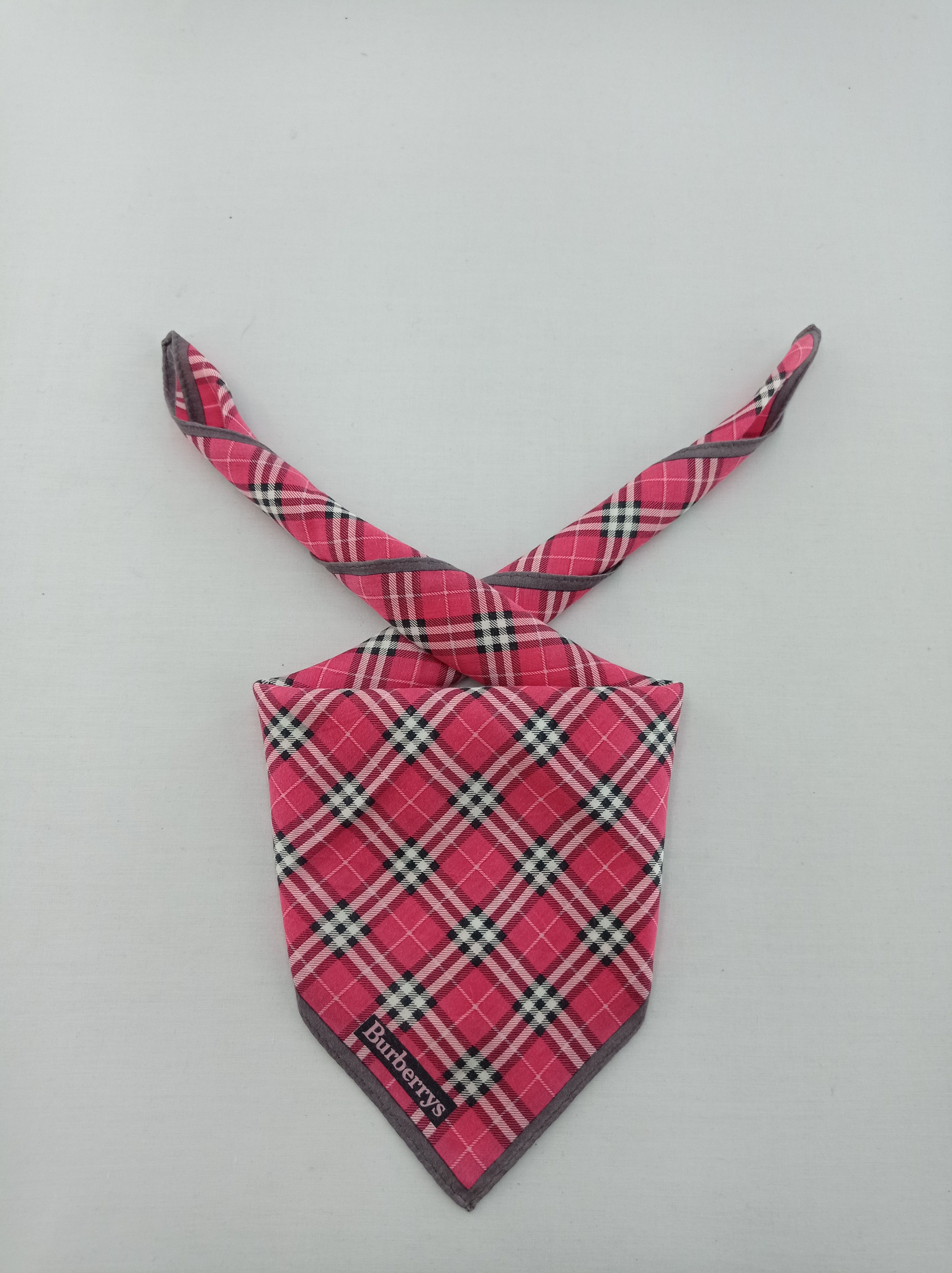 Burberry × Vintage Vintage Burberry Handkerchief / Neckwear / Bandana Size ONE SIZE - 1 Thumbnail