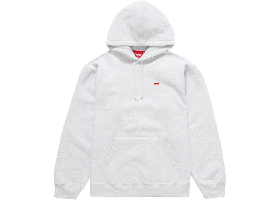 Supreme Supreme Small Box Hooded Sweatshirt 'Ash Grey' XL | Grailed