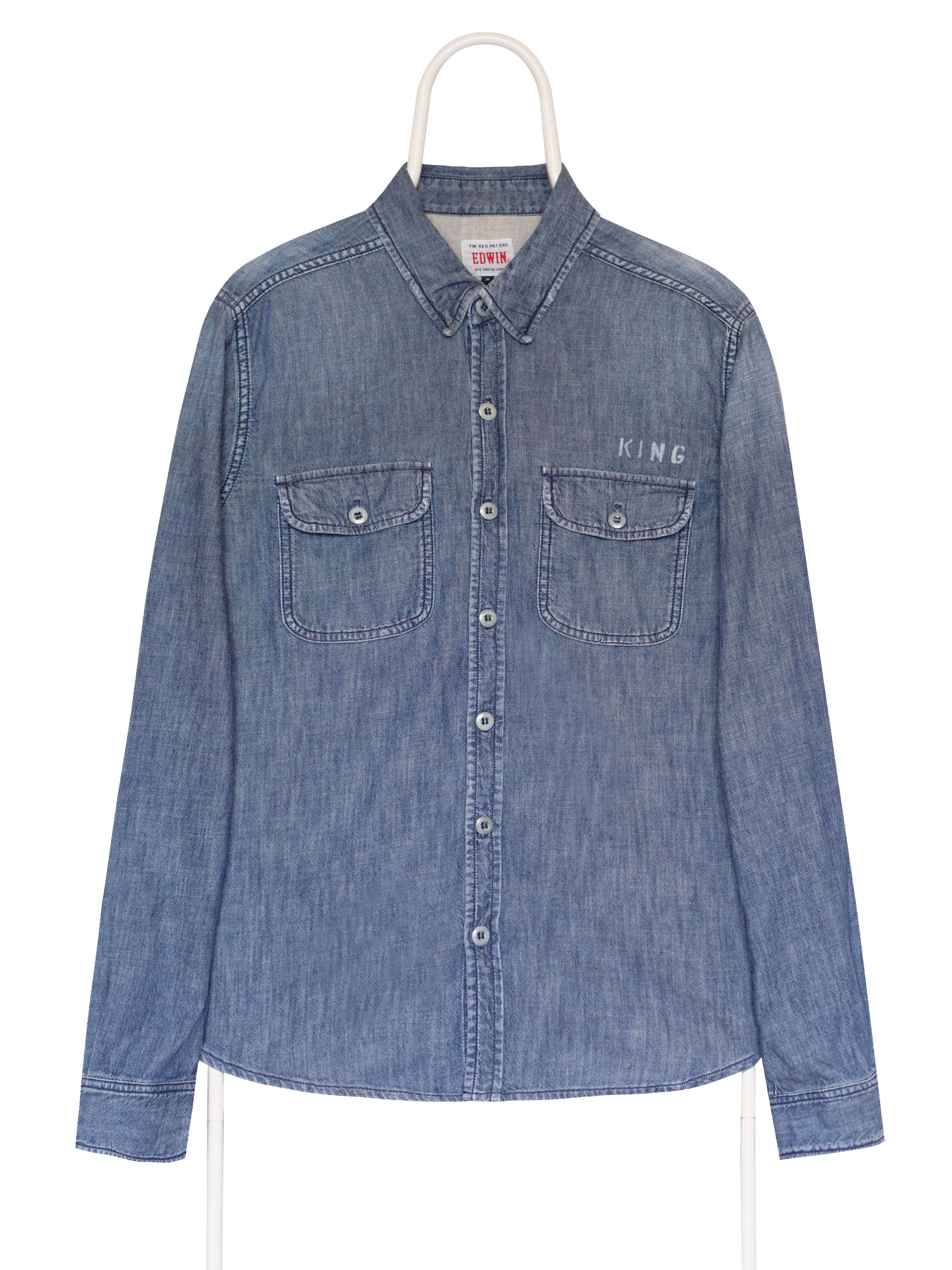 Edwin Edwin King denim cotton shirt Size US M / EU 48-50 / 2 - 2 Thumbnail