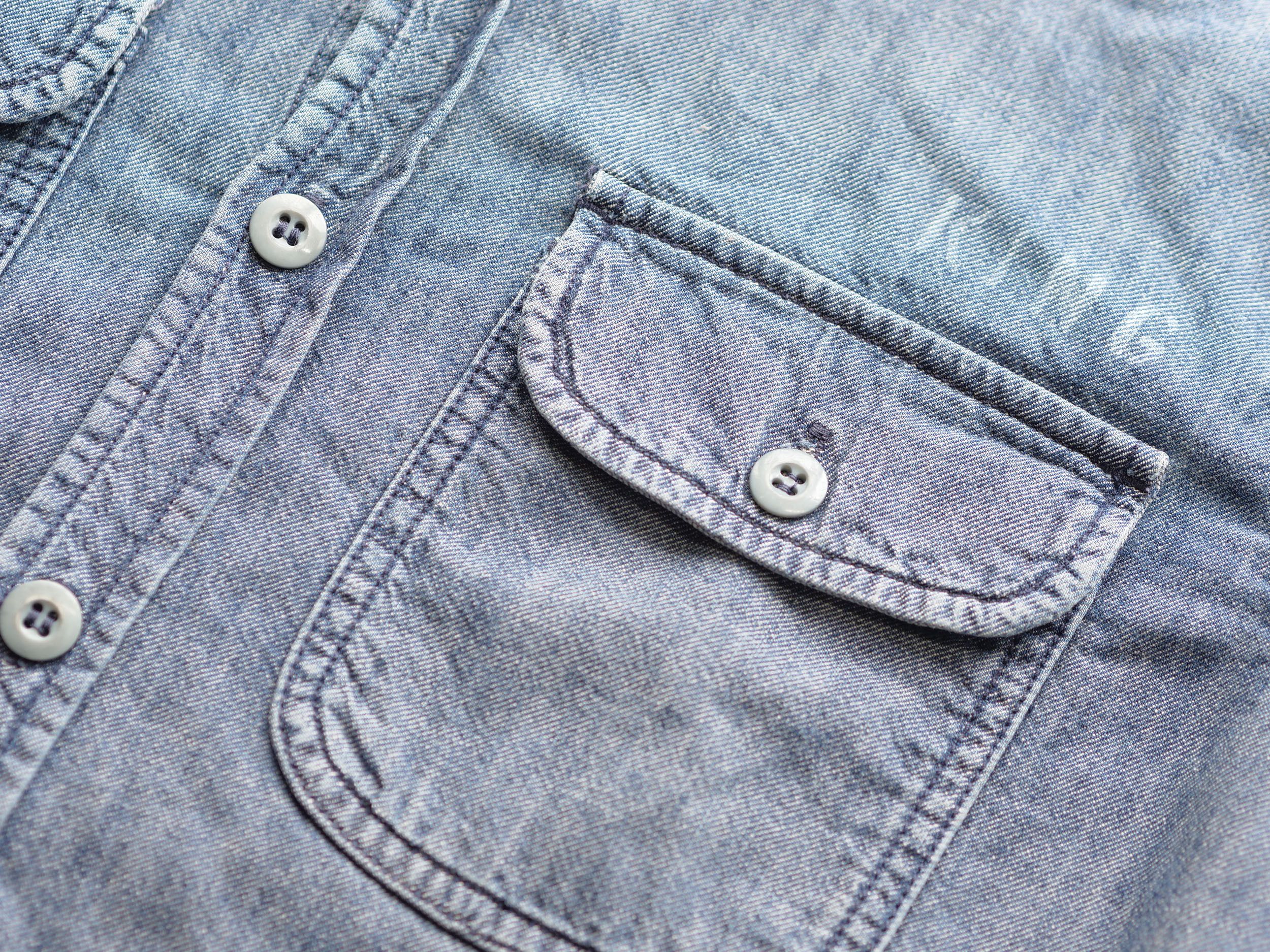 Edwin Edwin King denim cotton shirt Size US M / EU 48-50 / 2 - 5 Thumbnail