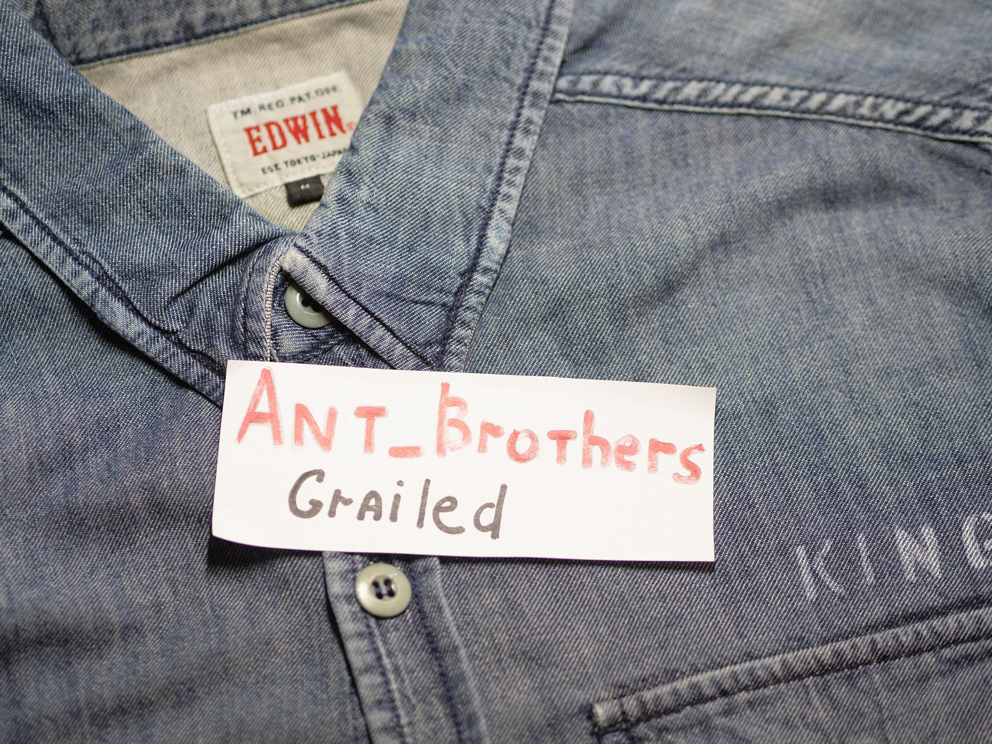 Edwin Edwin King denim cotton shirt Size US M / EU 48-50 / 2 - 3 Thumbnail