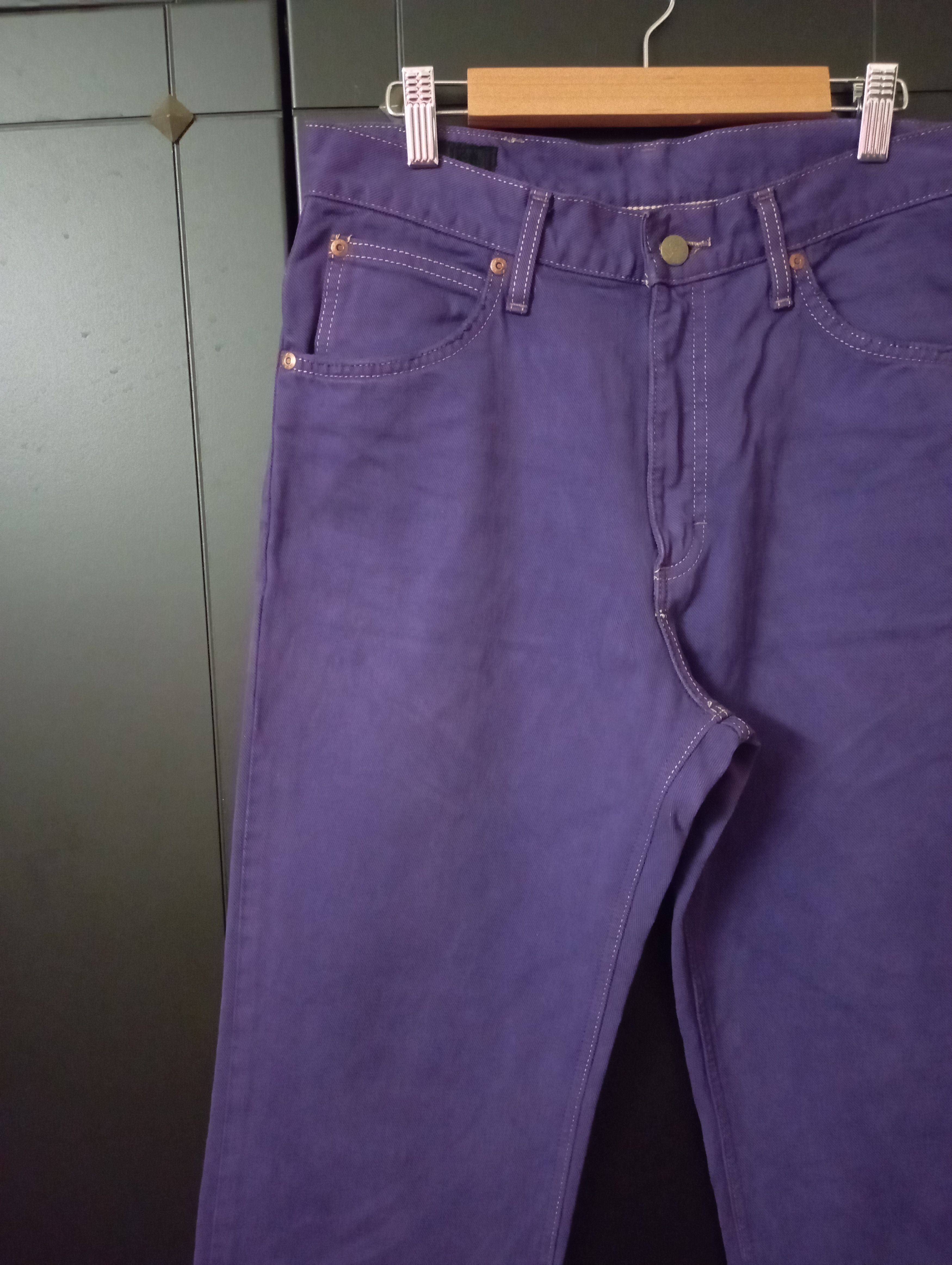 Lee Vintage Lee Riders Japan Purple Colour Size US 31 - 10 Thumbnail
