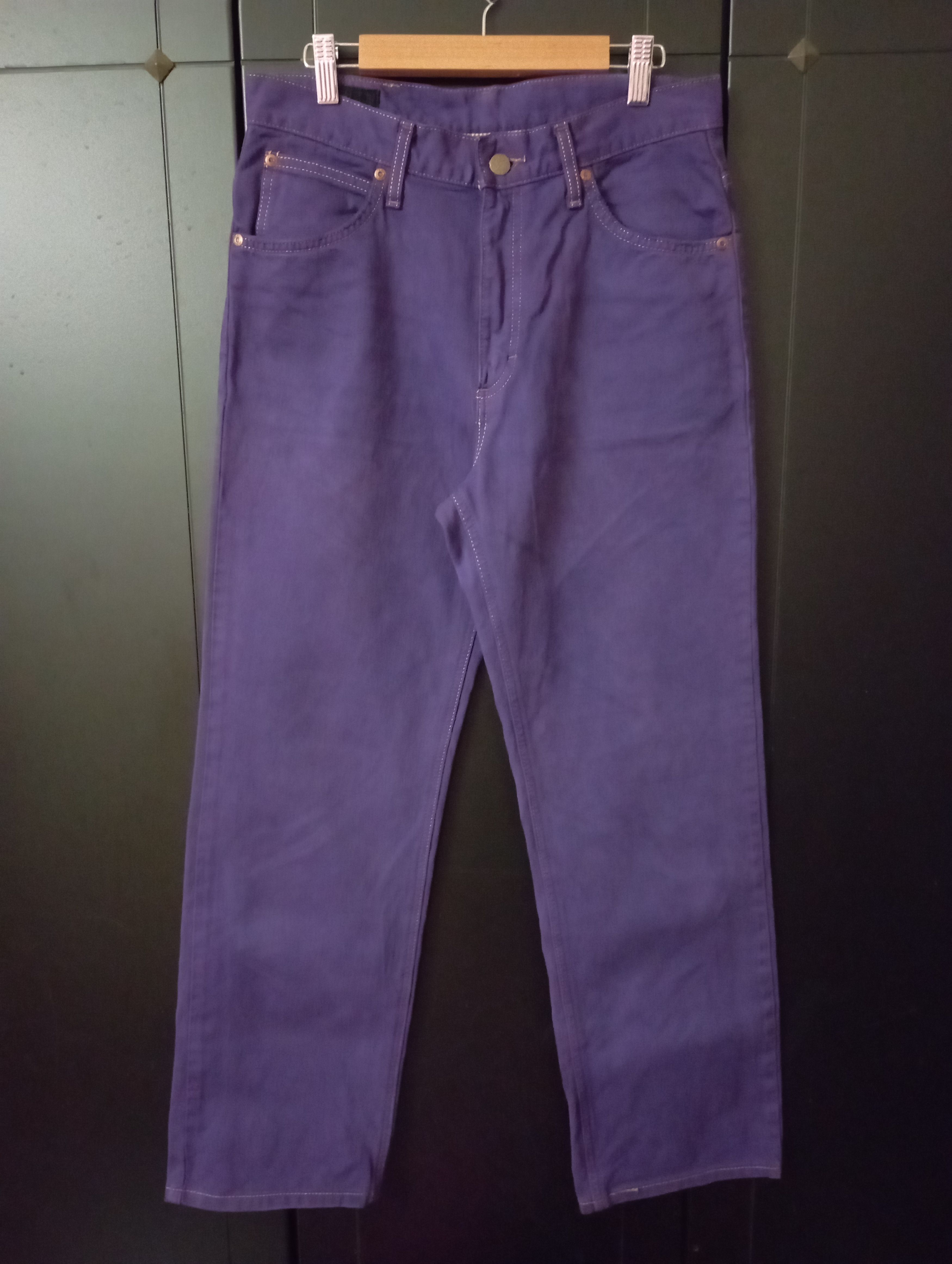Lee Vintage Lee Riders Japan Purple Colour Size US 31 - 5 Thumbnail