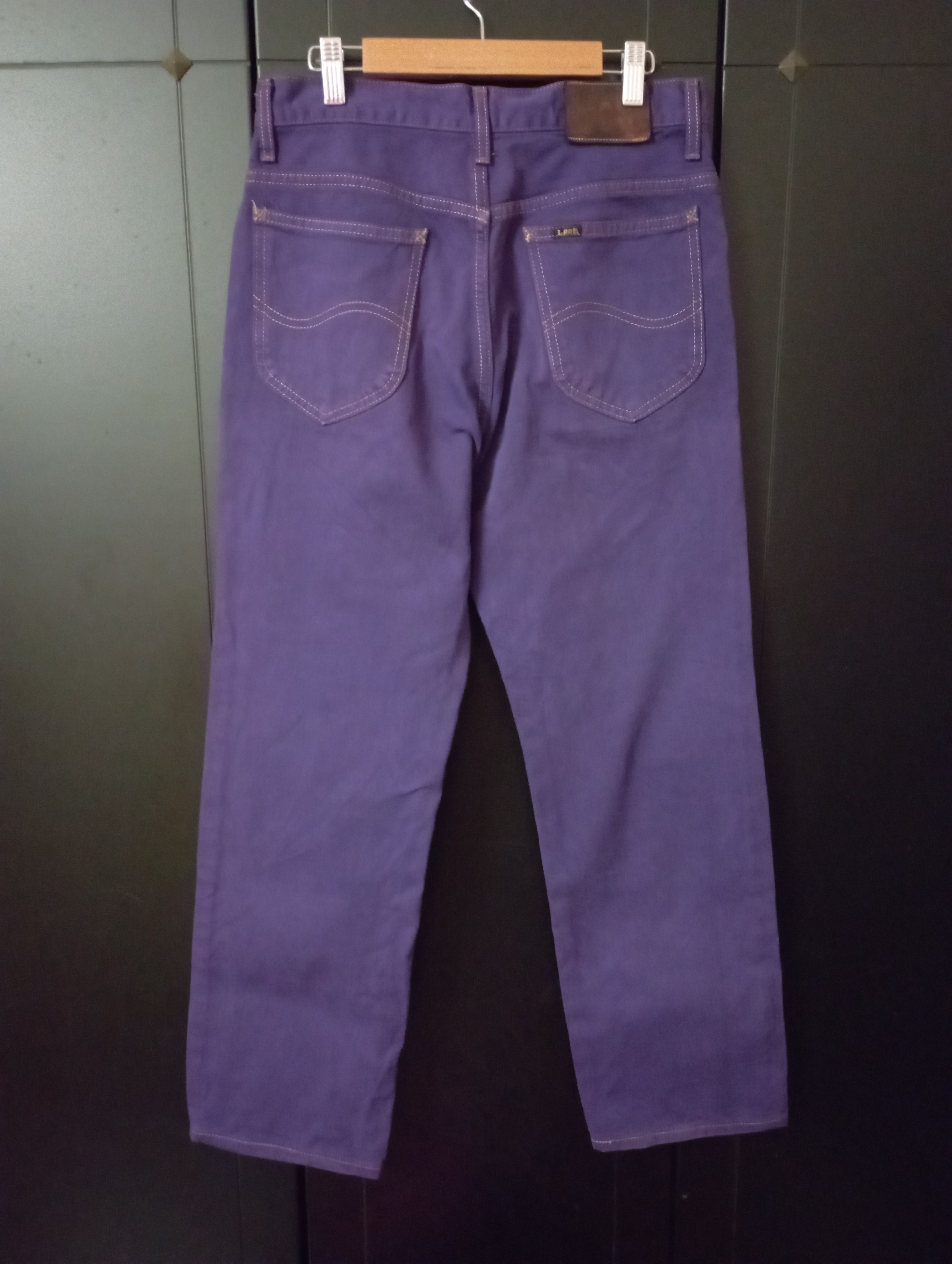 Lee Vintage Lee Riders Japan Purple Colour Size US 31 - 13 Thumbnail