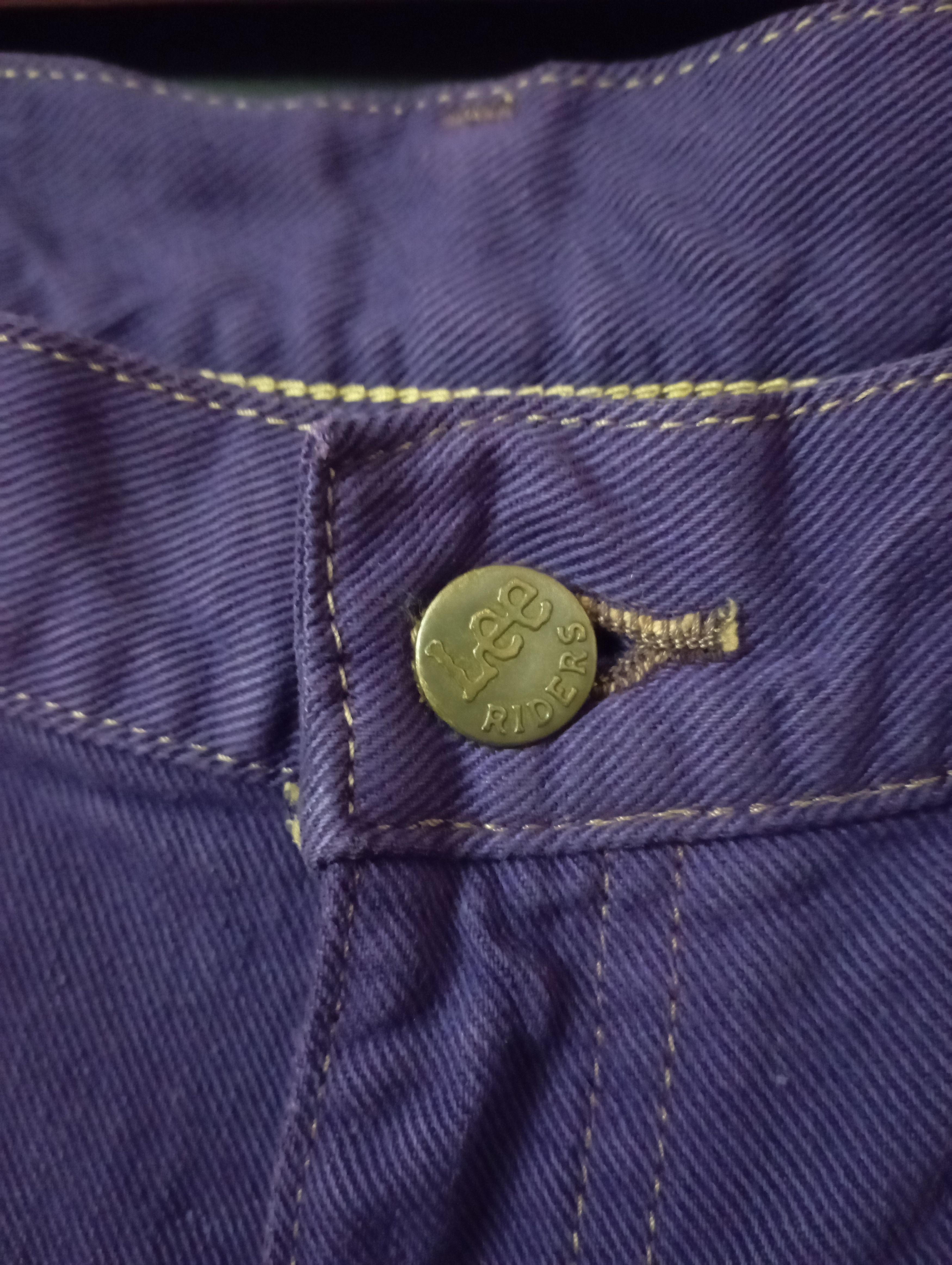 Lee Vintage Lee Riders Japan Purple Colour Size US 31 - 9 Thumbnail
