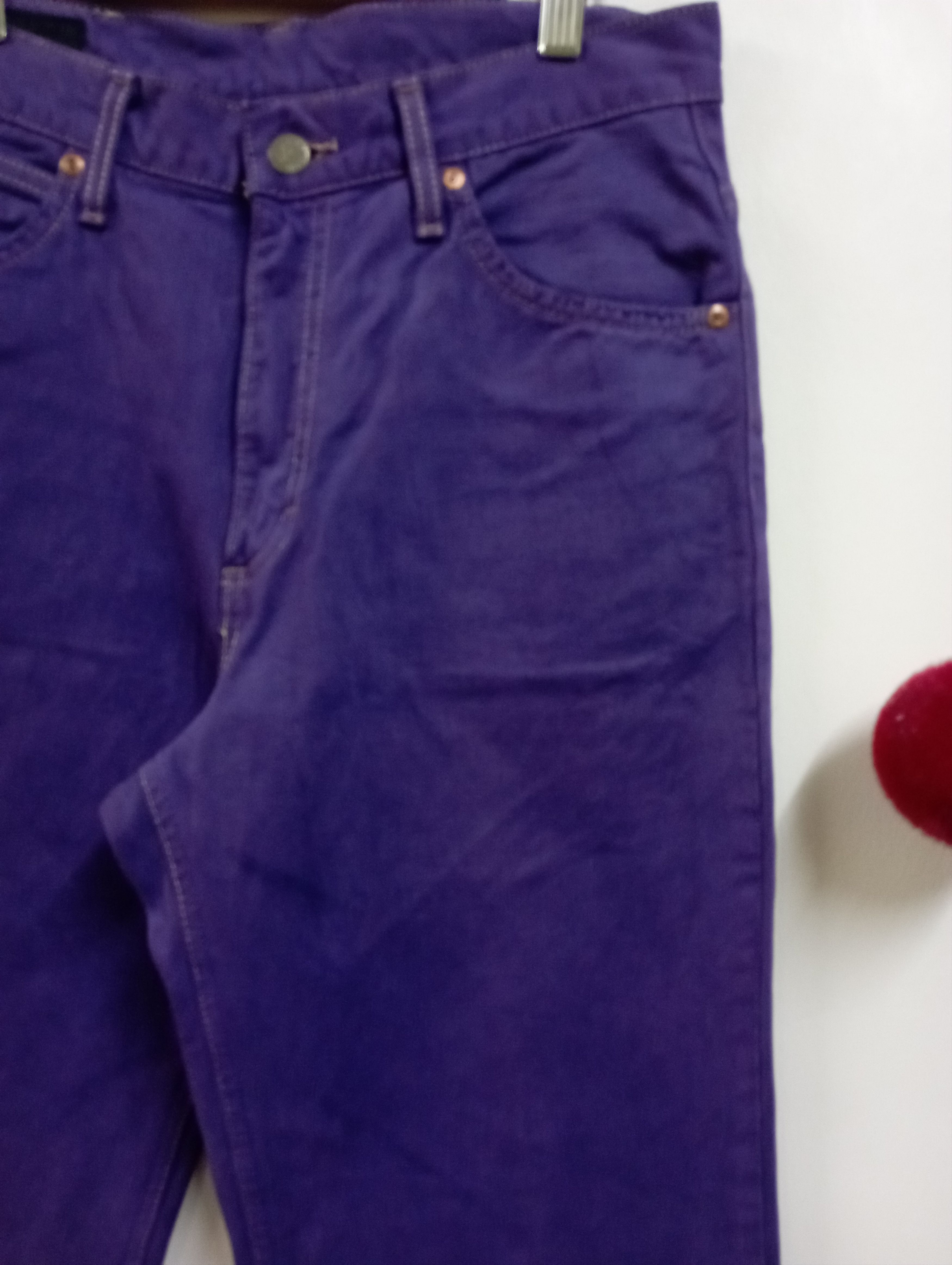 Lee Vintage Lee Riders Japan Purple Colour Size US 31 - 2 Thumbnail