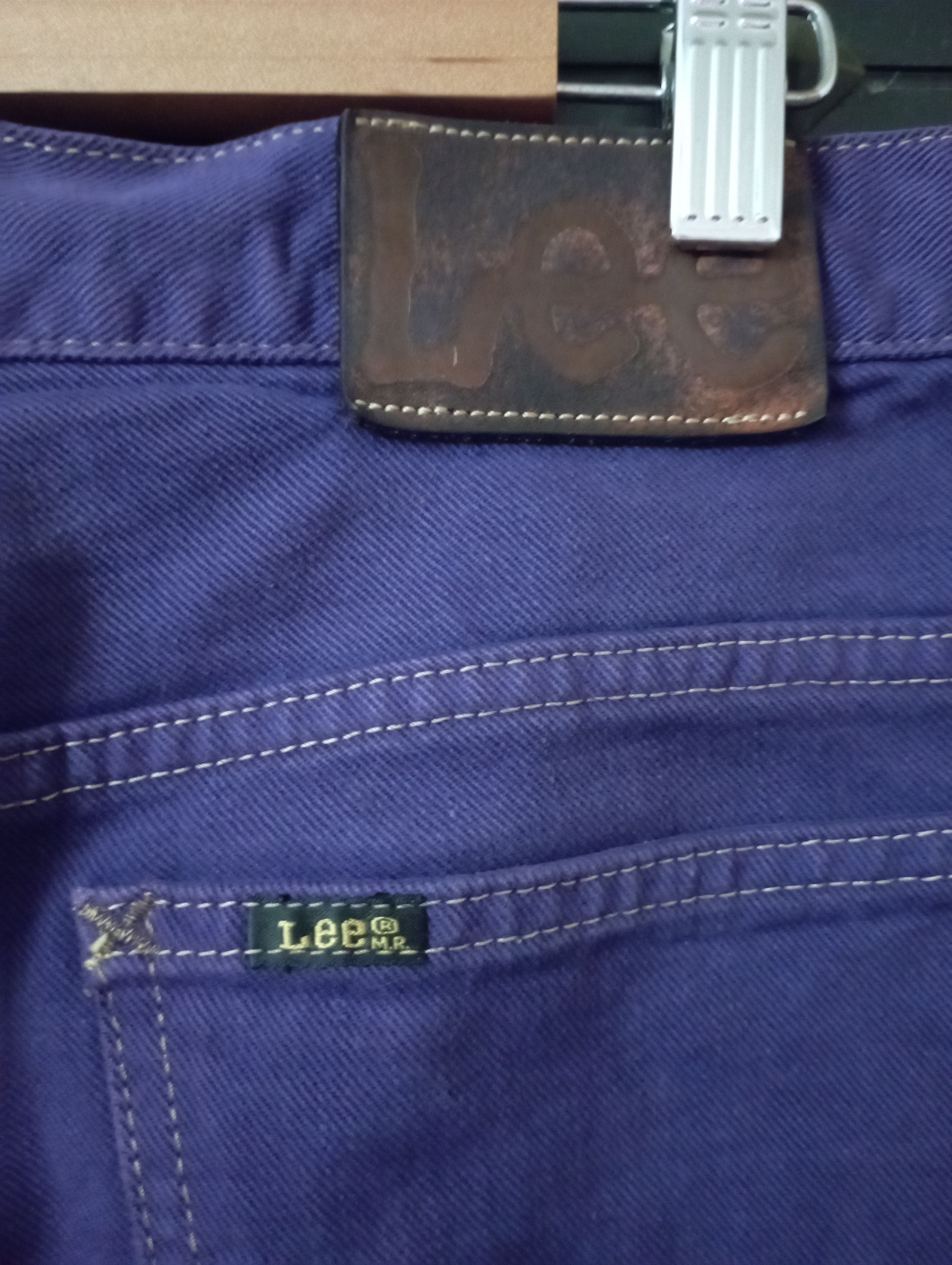 Lee Vintage Lee Riders Japan Purple Colour Size US 31 - 17 Thumbnail