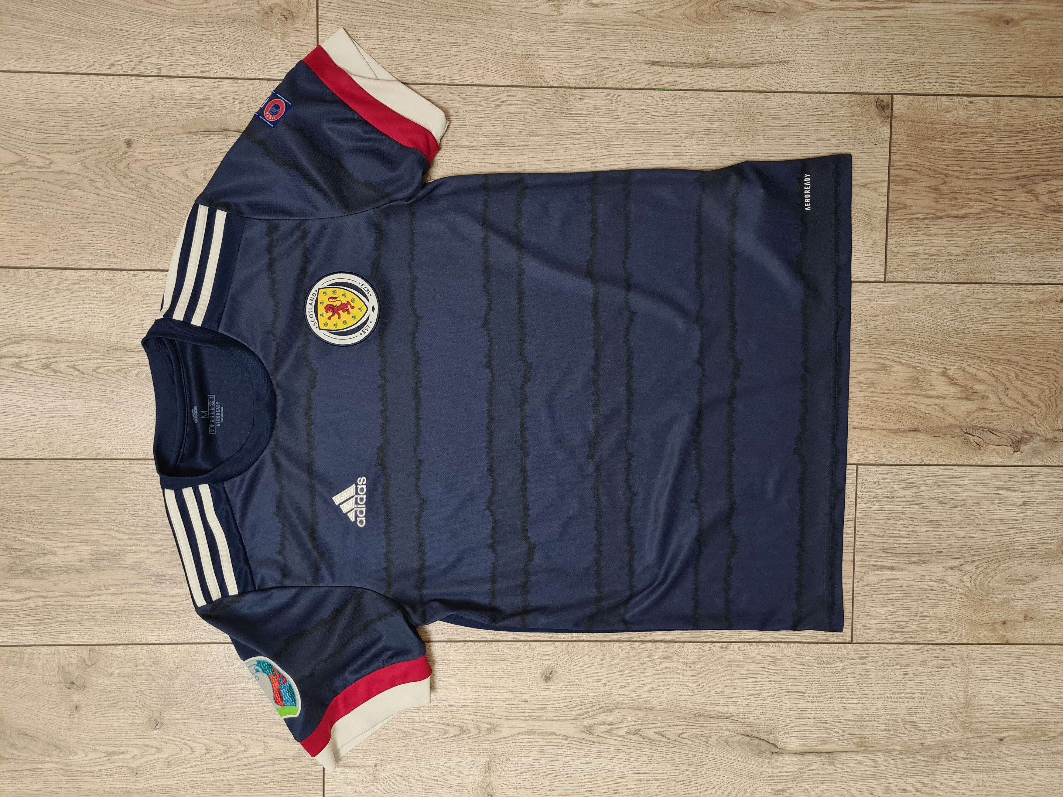 SCOTLAND 2016 2017 HOME FOOTBALL SHIRT SOCCER JERSEY ADIDAS AI6602 sz M